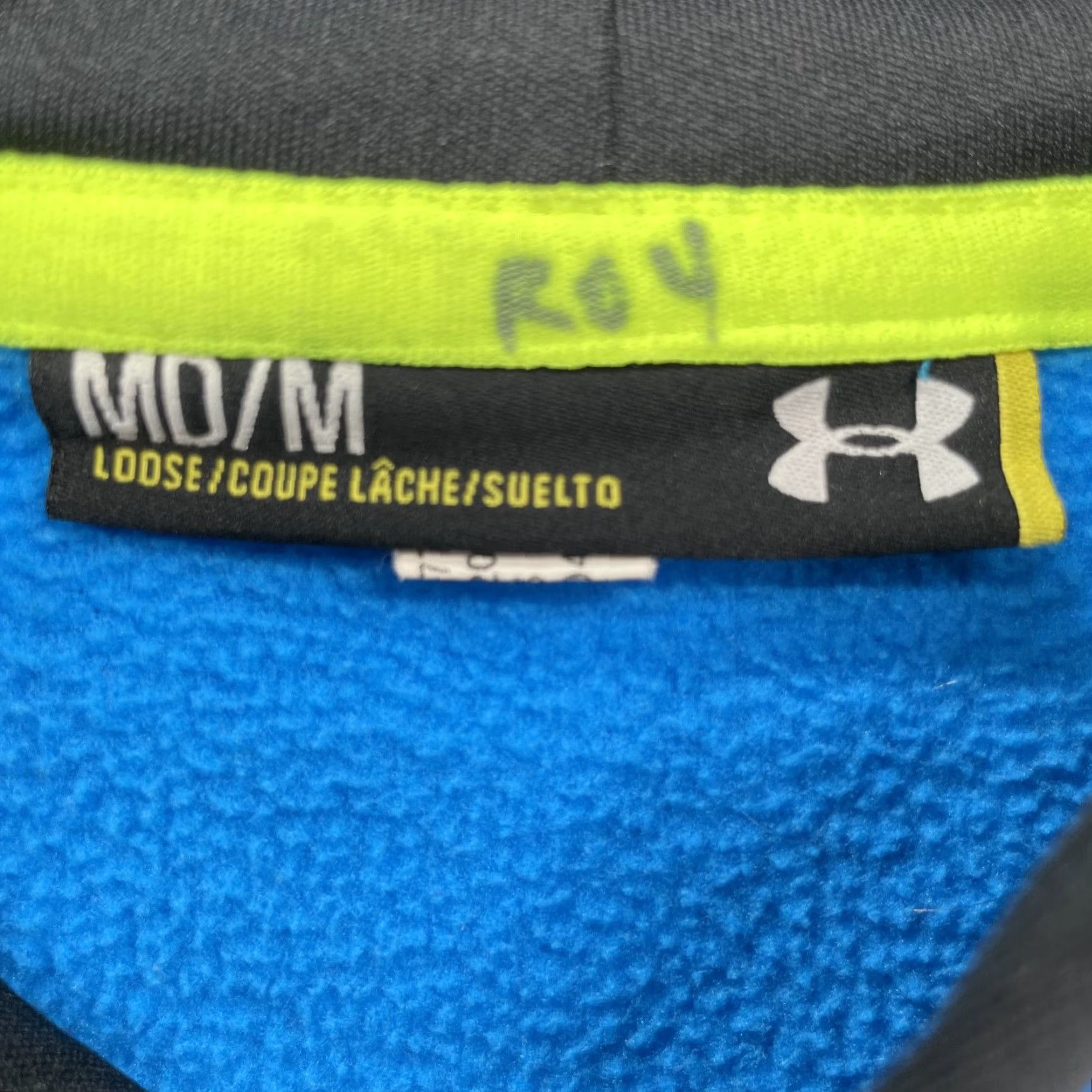 Under Armour Under Armour Storm Hoodie Men's M Blue Camouflage Logo All Seasons Hooded Pullover 90s Activewear Gym Varsity Training Kangaroos? Size US M / EU 48-50 / 2 - 4 Thumbnail
