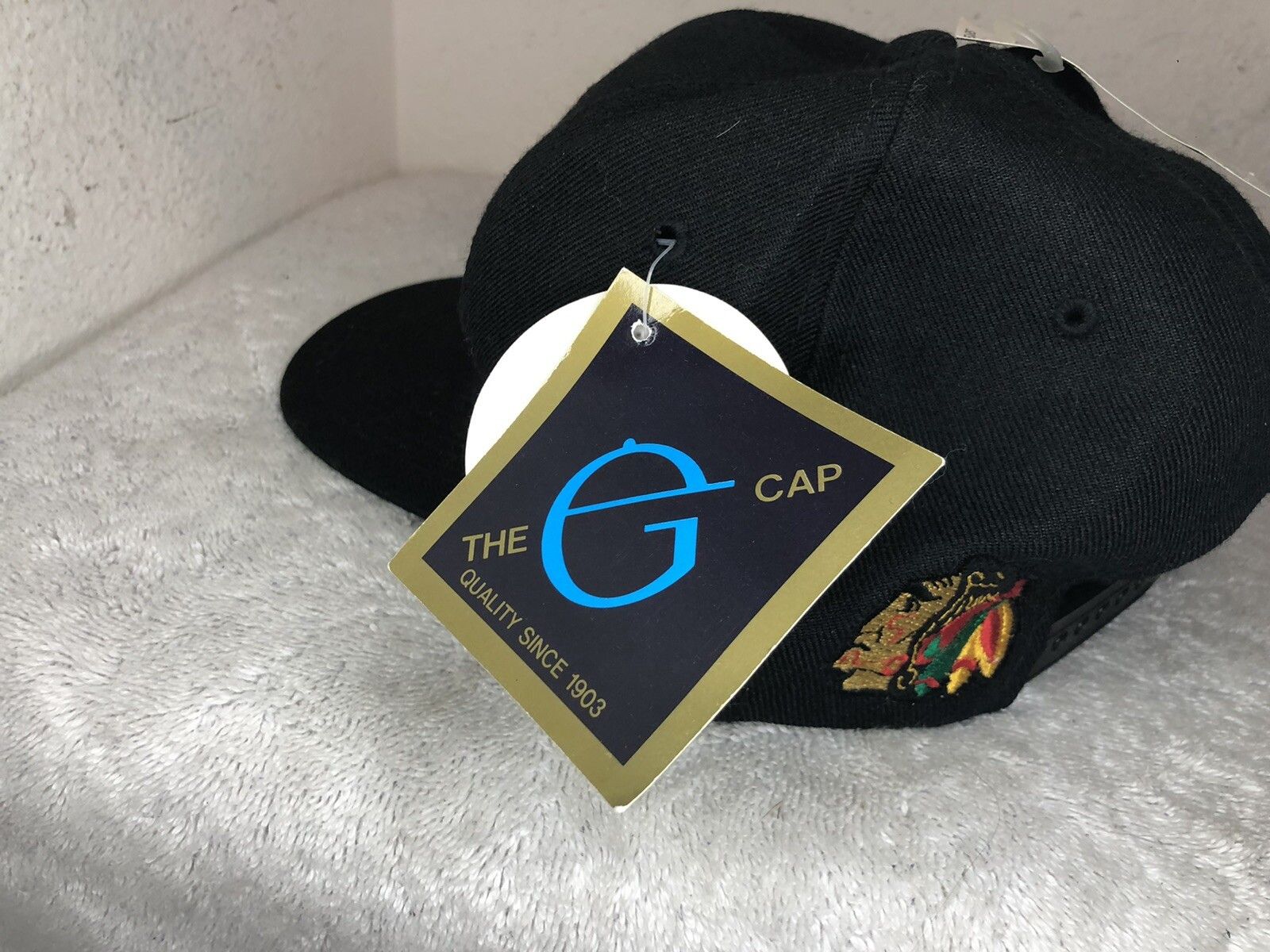 NHL NWT Vintage Chicago Blackhawks Snapback The G-Cap NHL Size ONE SIZE - 6 Thumbnail