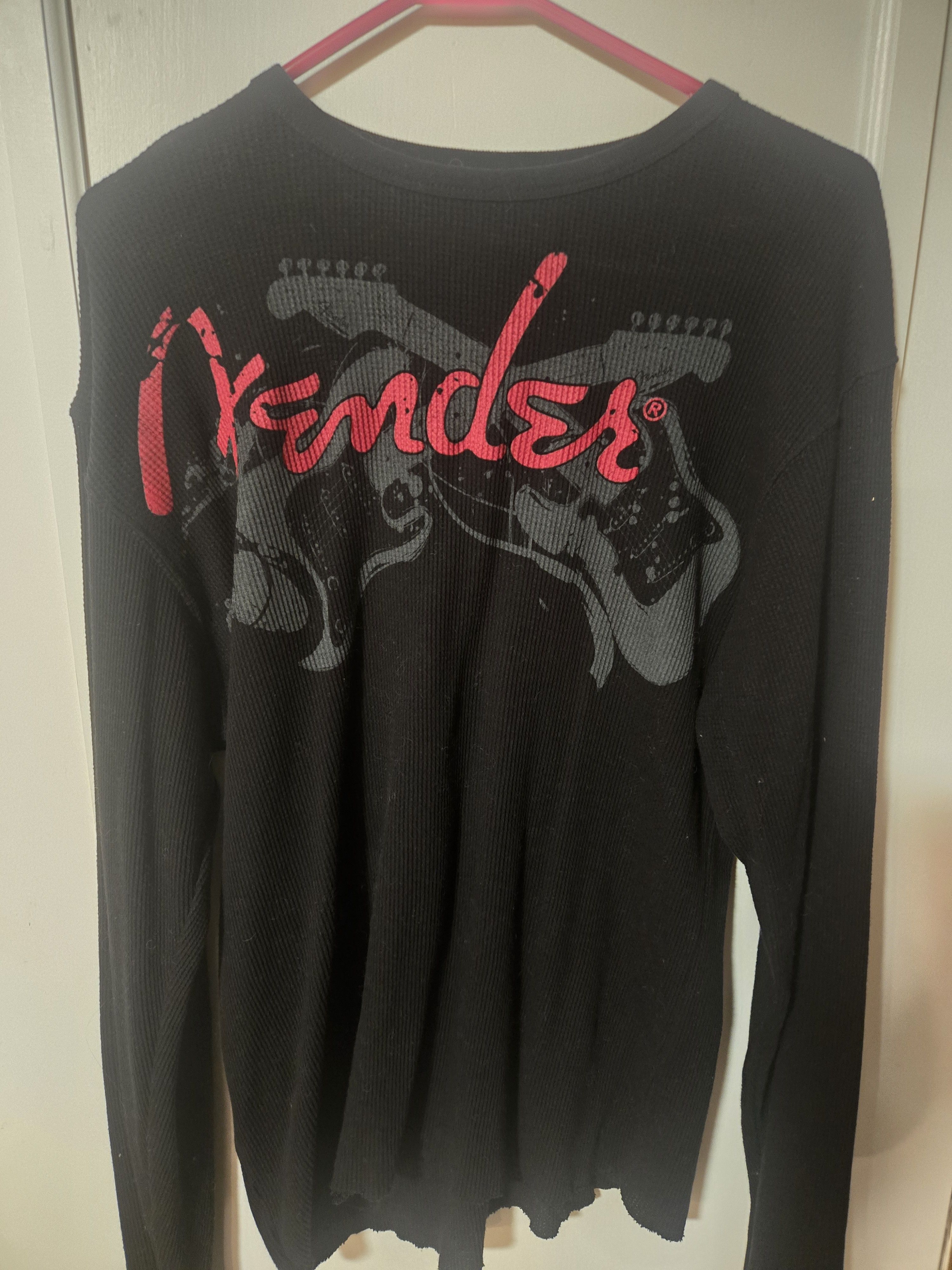 Fender Vintage fender waffle shirt y2k size S Size US S / EU 44-46 / 1 - 1 Thumbnail