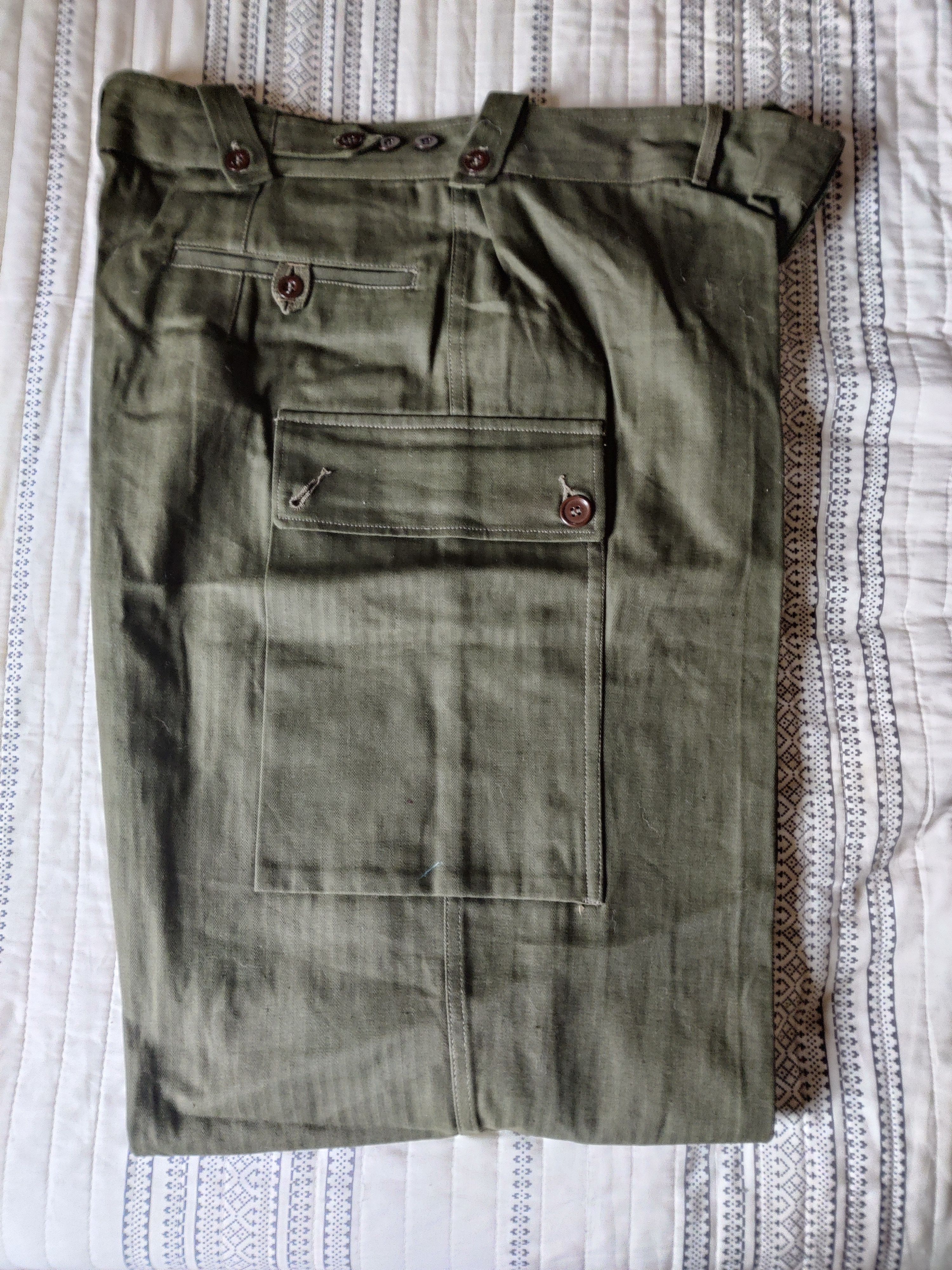 Vintage Vintage Military Army Pants Size US 38 / EU 54 - 2 Thumbnail