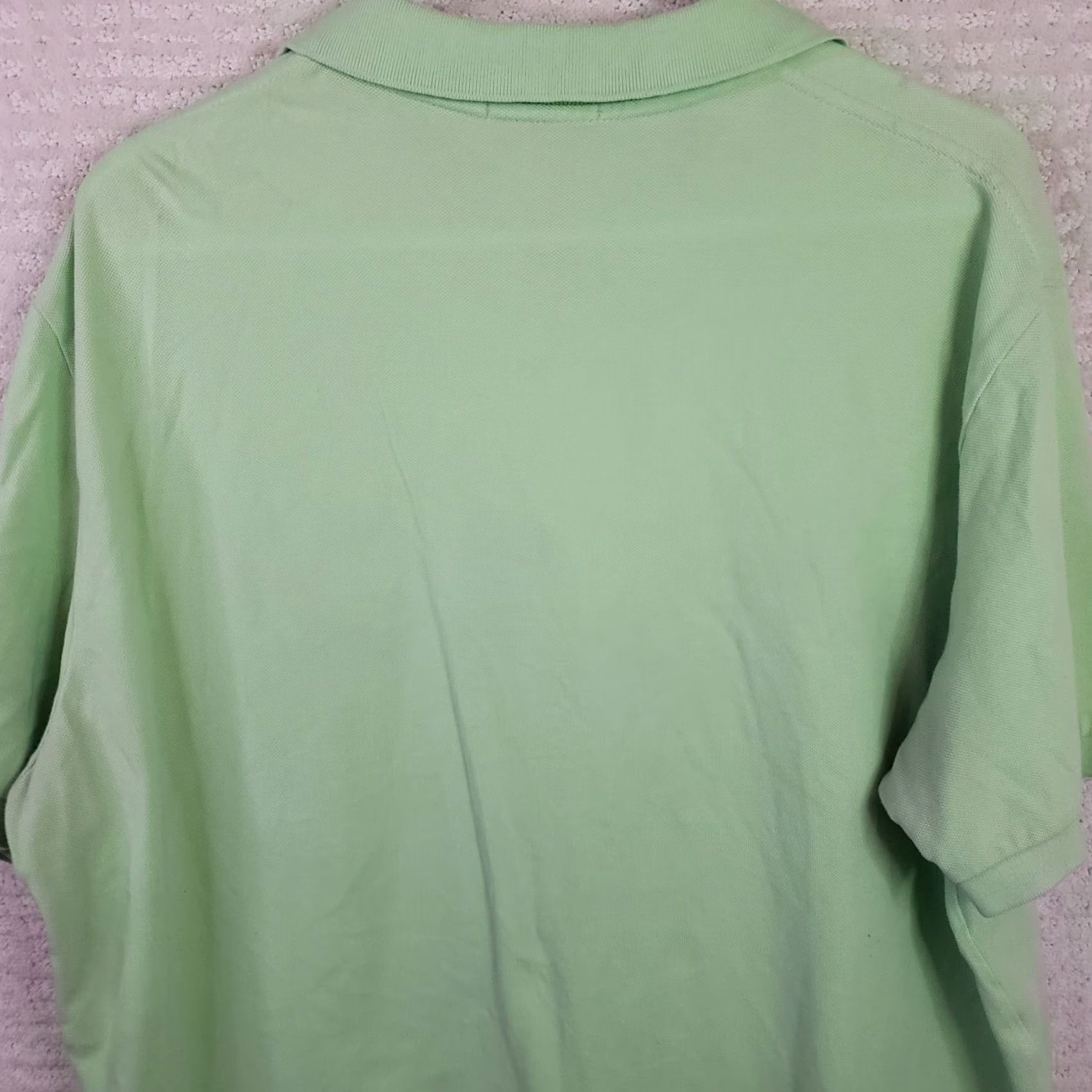 Ralph Lauren VINTAGE Polo Ralph Lauren Shirt Men XL Green Purple Pony Short Sleeve Golf Preppy 90s Mens Size US XL / EU 56 / 4 - 7 Thumbnail