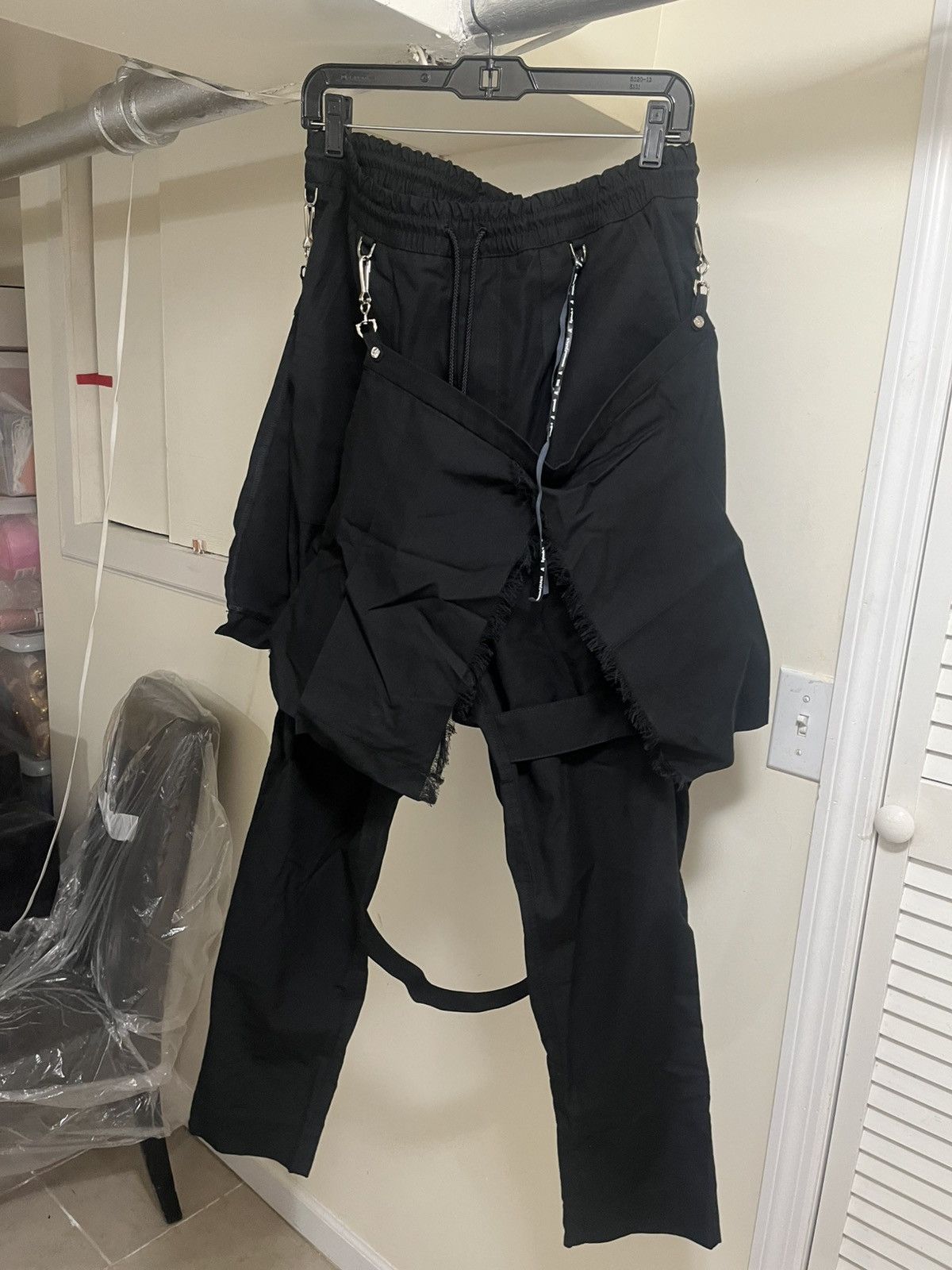 Mastermind Japan Mastermind Japan Nylon Kilt Front Strap Back Bondage Pant XL Size US 36 / EU 52 - 17 Thumbnail