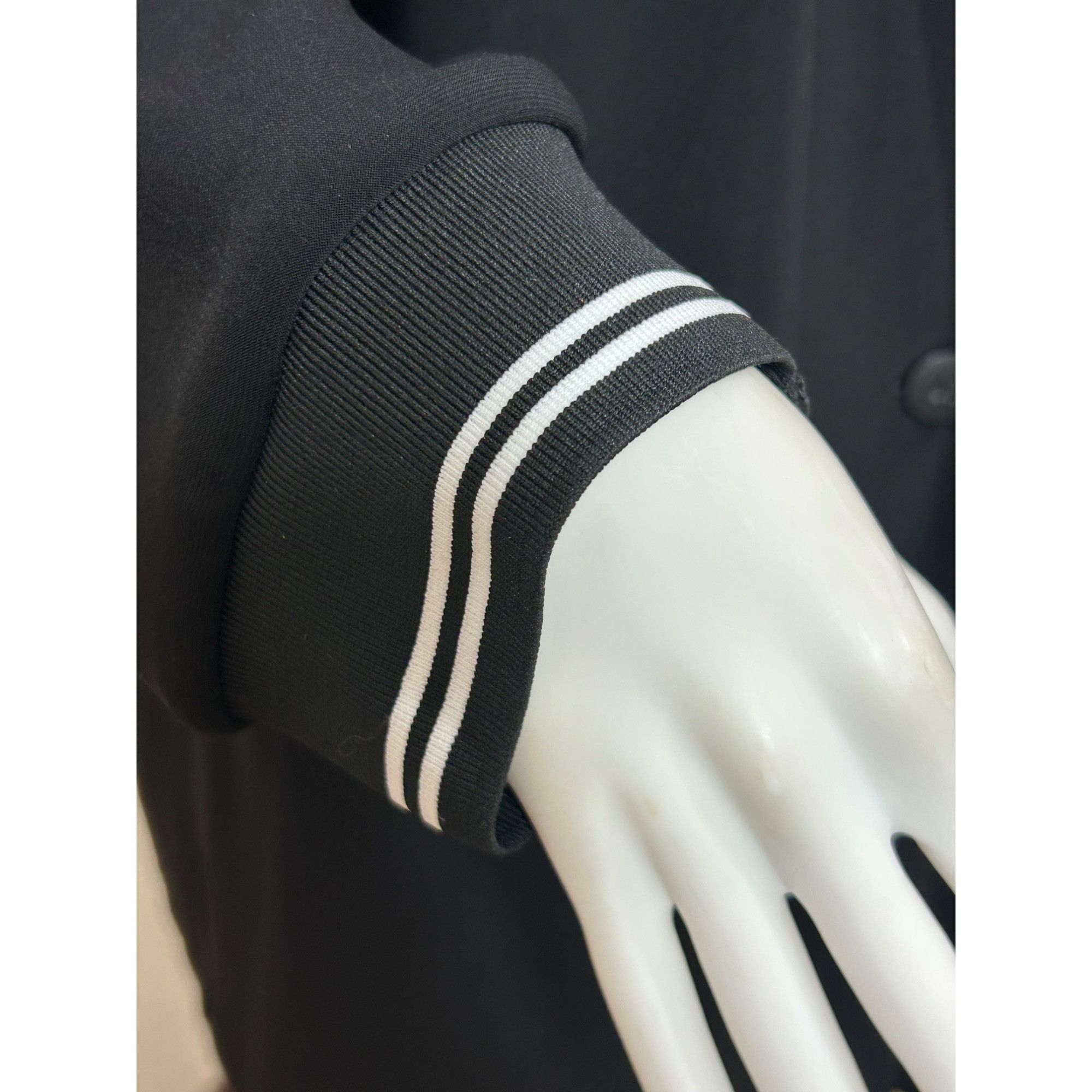 Joseph Ribkoff Joseph Ribkoff Black Blazer 16 White Trim Button Pockets Sho Size XXL / US 16-18 / IT 52-54 - 7 Thumbnail