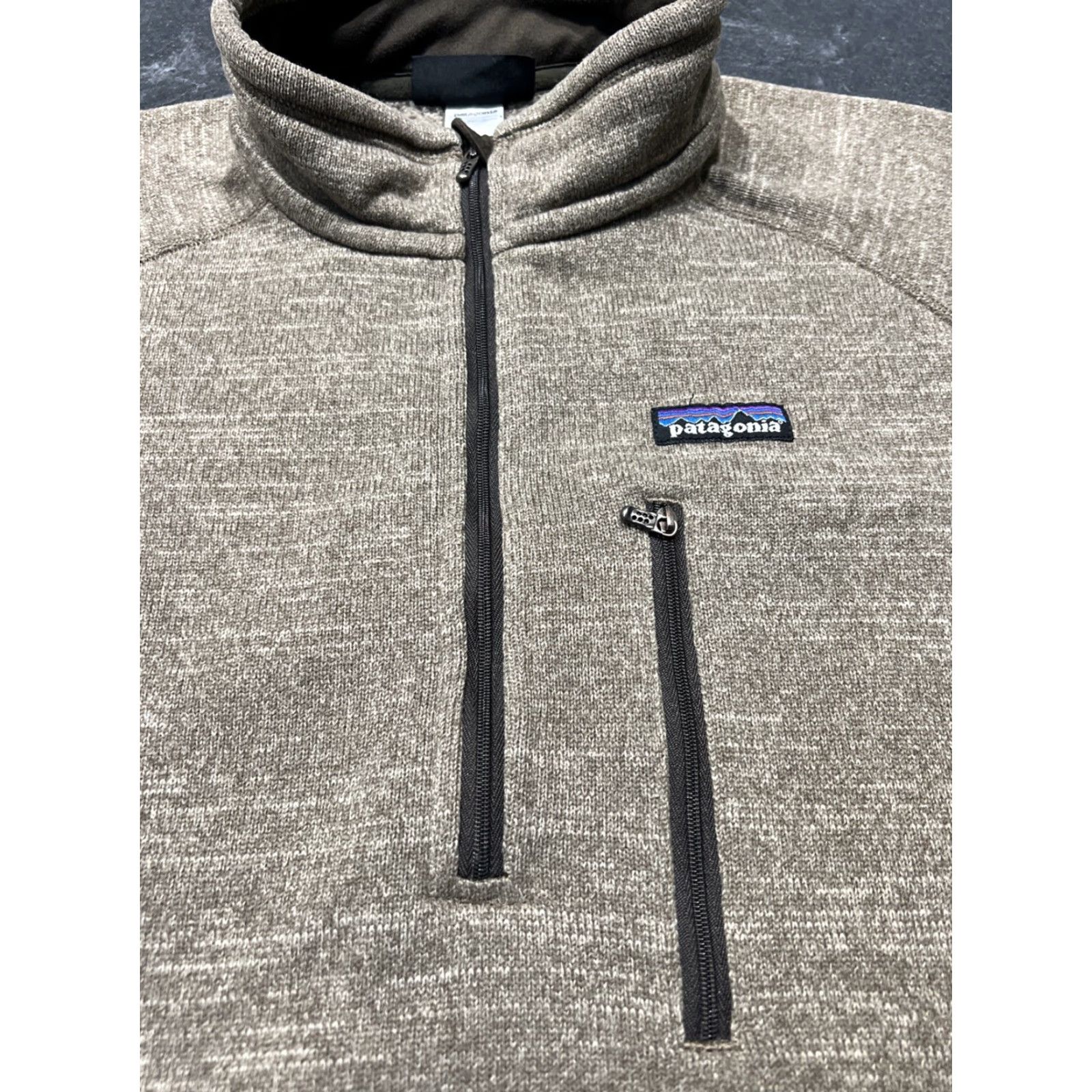 Patagonia PATAGONIA Better Sweater 1/4 Zip Jacket Fleece Logwood Brown Medium M Stand-Up Collar Regular Zip Polyester Men Thailand Size US M / EU 48-50 / 2 - 3 Thumbnail