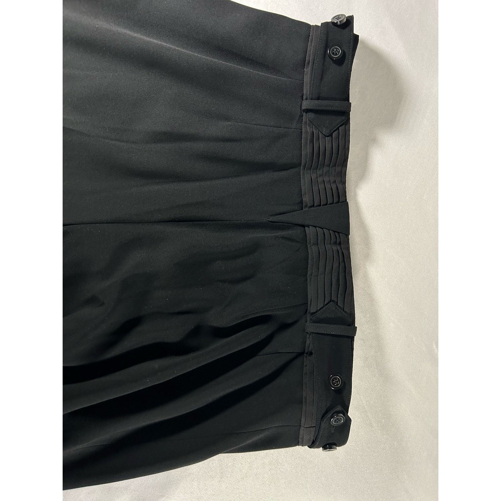 Anne Klein Anne Klein Wide Legged Black Pants Women's Size 14 Size 36" / US 14 / IT 50 - 4 Thumbnail