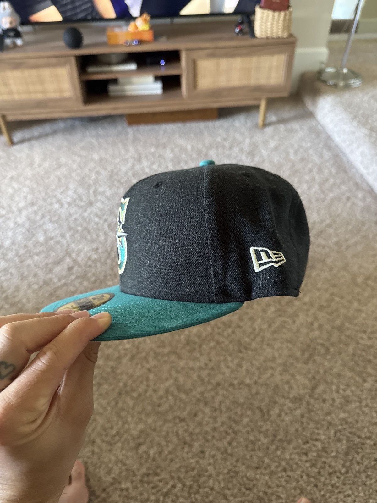 New Era Mariners Fitted New Era Cap Size ONE SIZE - 4 Thumbnail