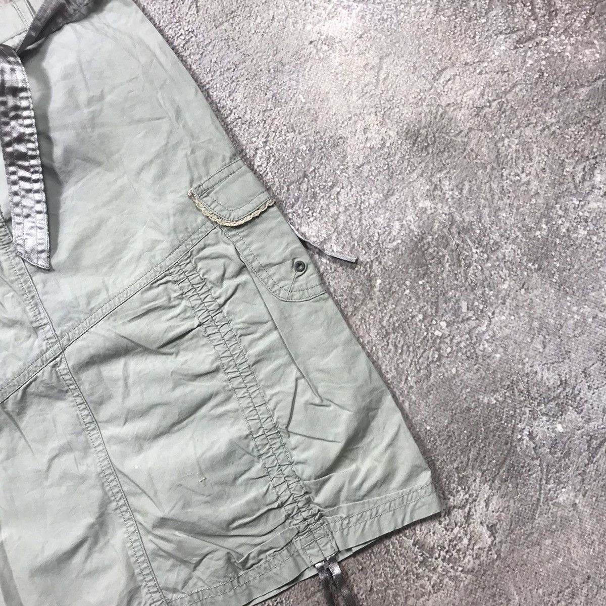Vintage Vintage Y2K Baggy Cargo Skirt Streetwear Workwear Style 26 Size 26" / US 2 / IT 38 - 3 Thumbnail