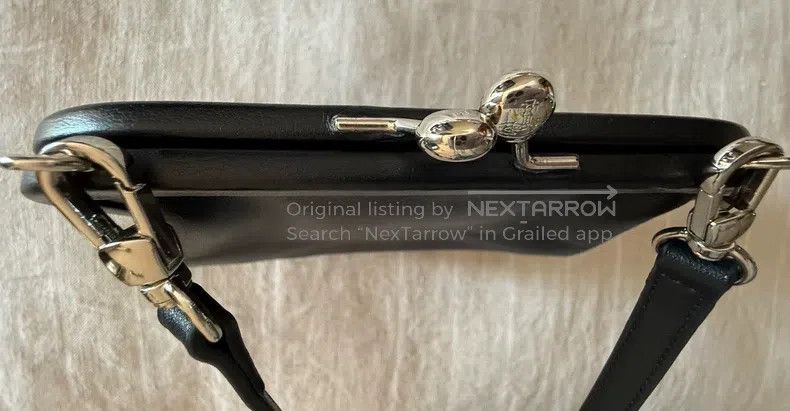 Vivienne Westwood Vivienne Westwood size os Black matte embossed bag, small Size ONE SIZE - 7 Thumbnail