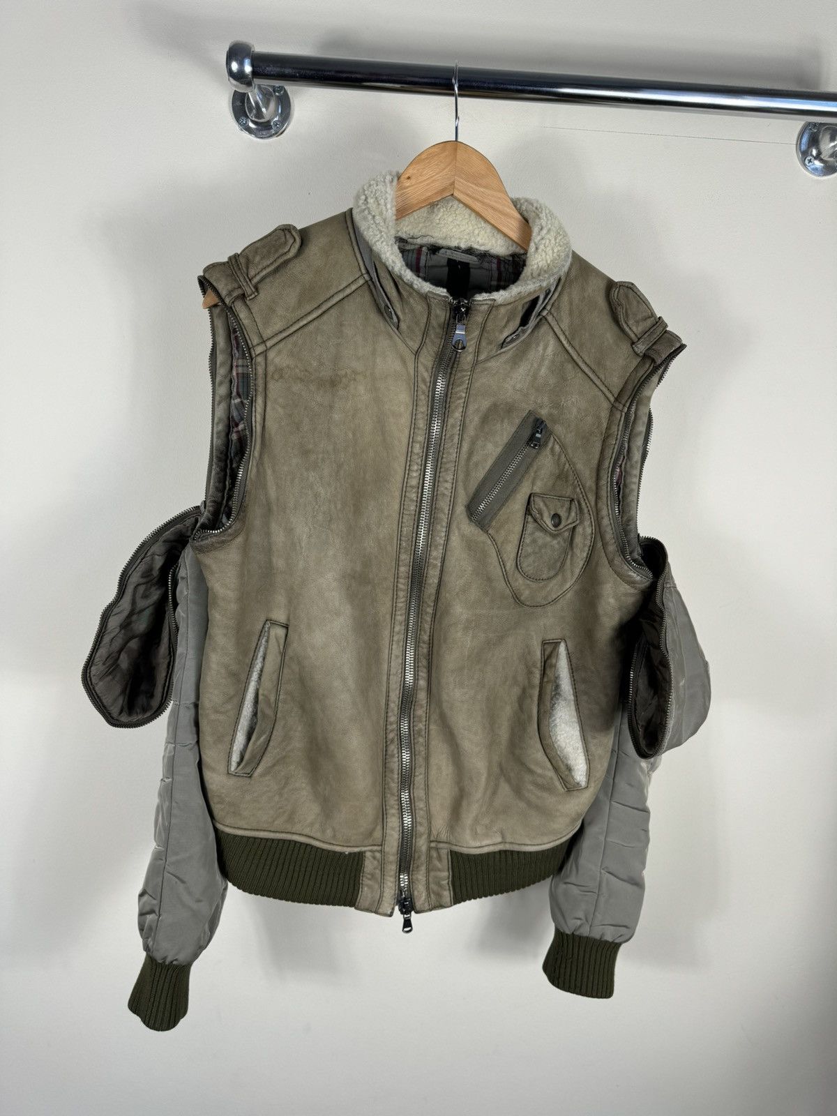 Vintage Rare Vintage 90s FFY Fortify by VITTORIO FORTI Bomber Jacket Size US M / EU 48-50 / 2 - 15 Thumbnail