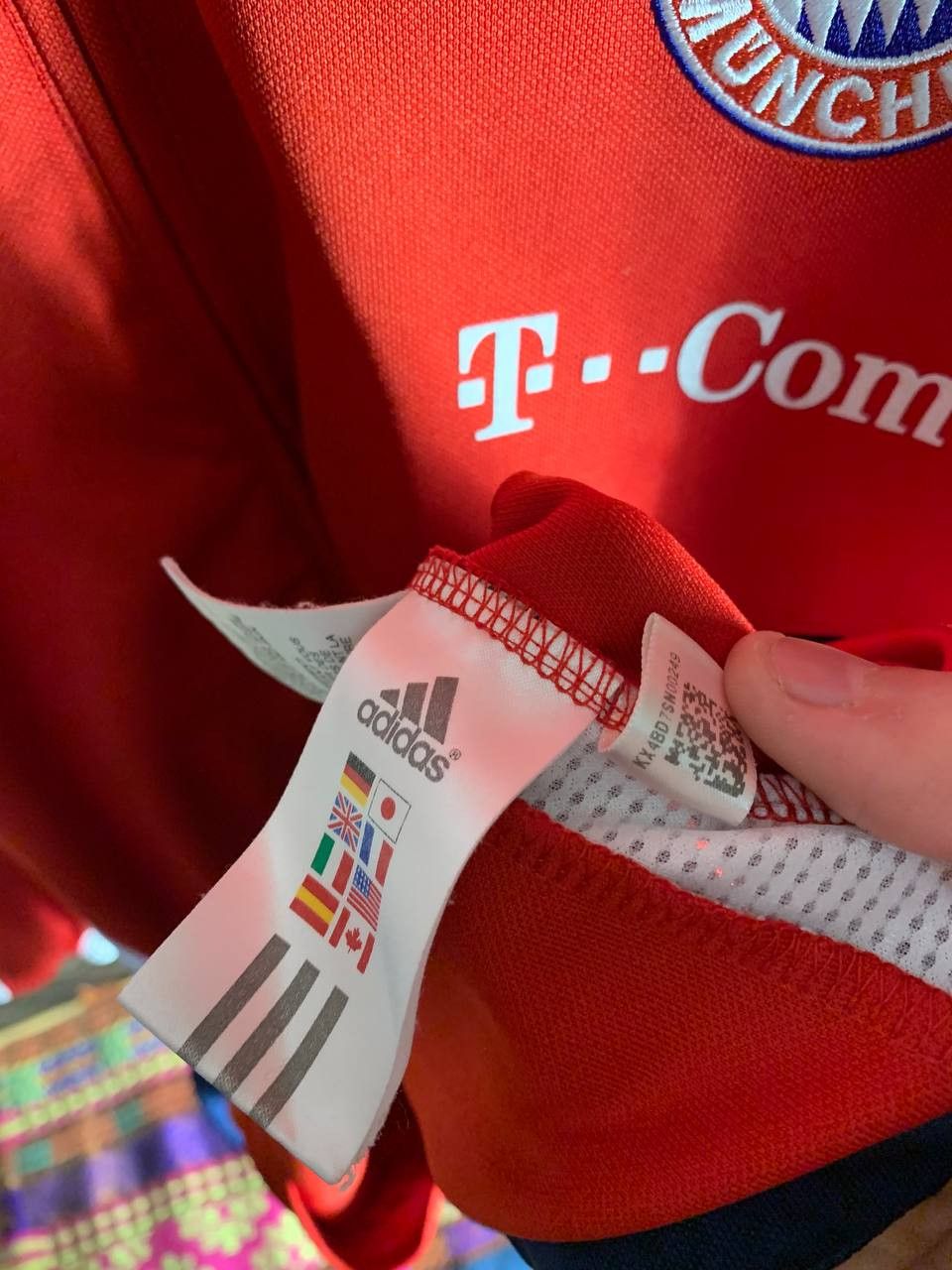 Adidas Vintage Adidas FC Bayern Munchen Germany Soccer Jacket Retro Size US L / EU 52-54 / 3 - 6 Thumbnail