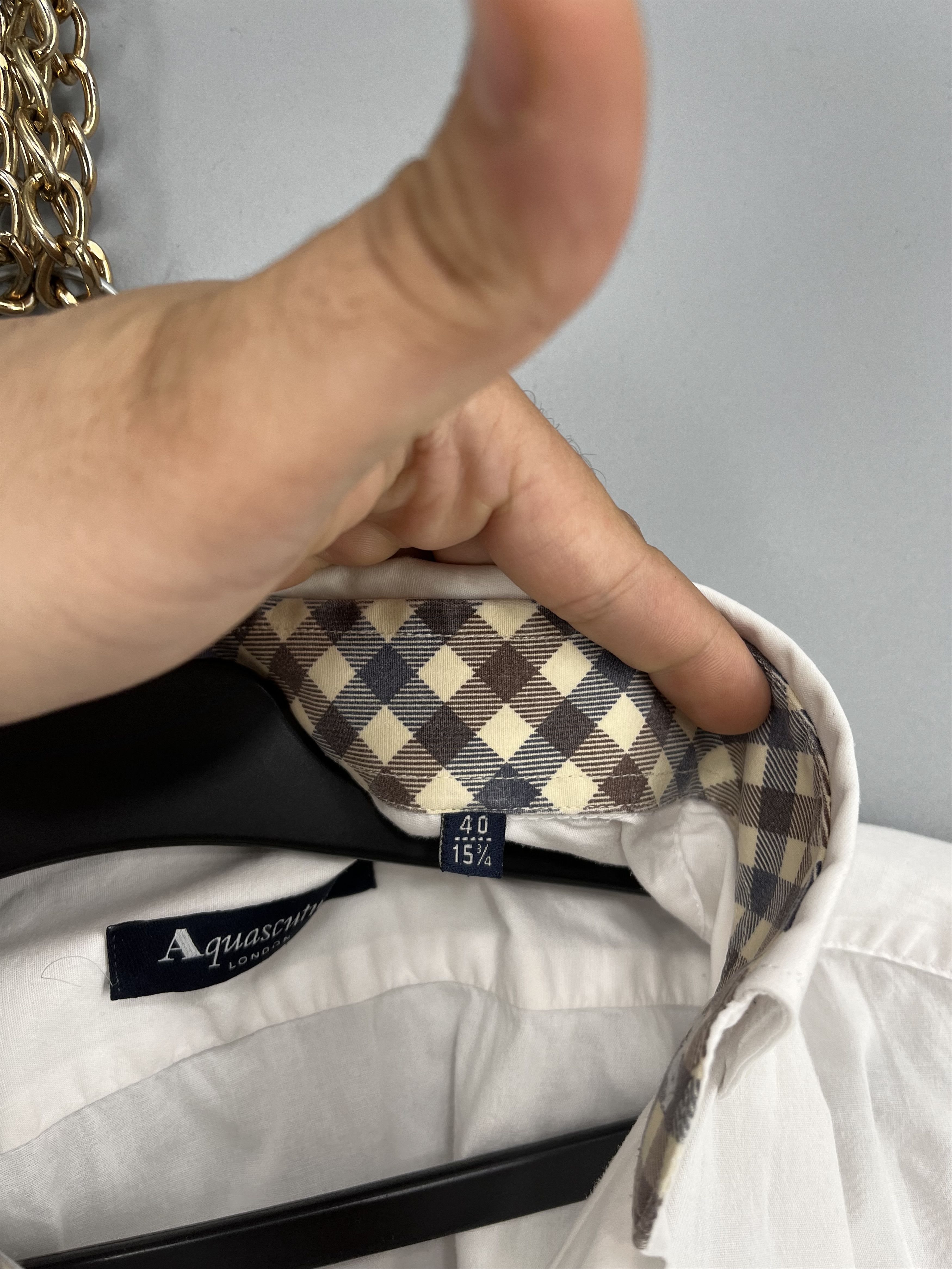 Aquascutum Mens Shirt Long Sleeve Aquascutum Vintage Size s Size US S / EU 44-46 / 1 - 8 Thumbnail
