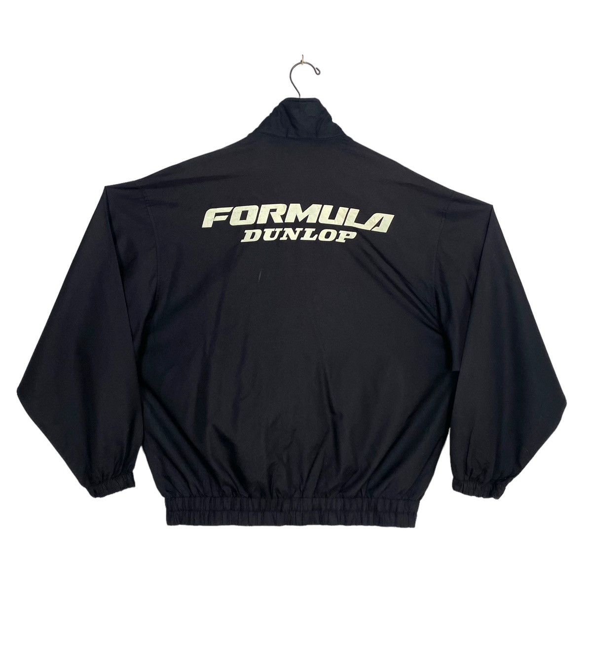 Dunlop Rare‼️ Vintage Formula Dunlop Windbreker Jacket Spellout Size US L / EU 52-54 / 3 - 1 Thumbnail