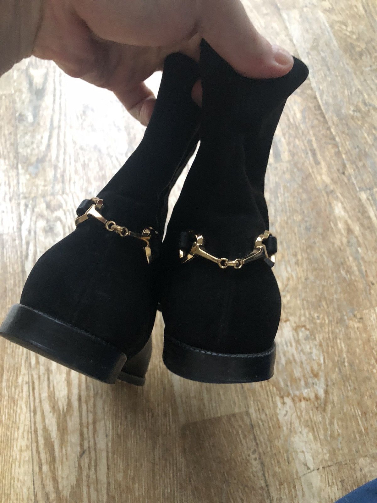 Moschino RARE MOSCHINO VINTAGE CHELSEA BOOTS SHOES Size US 5 / IT 35 - 4 Thumbnail