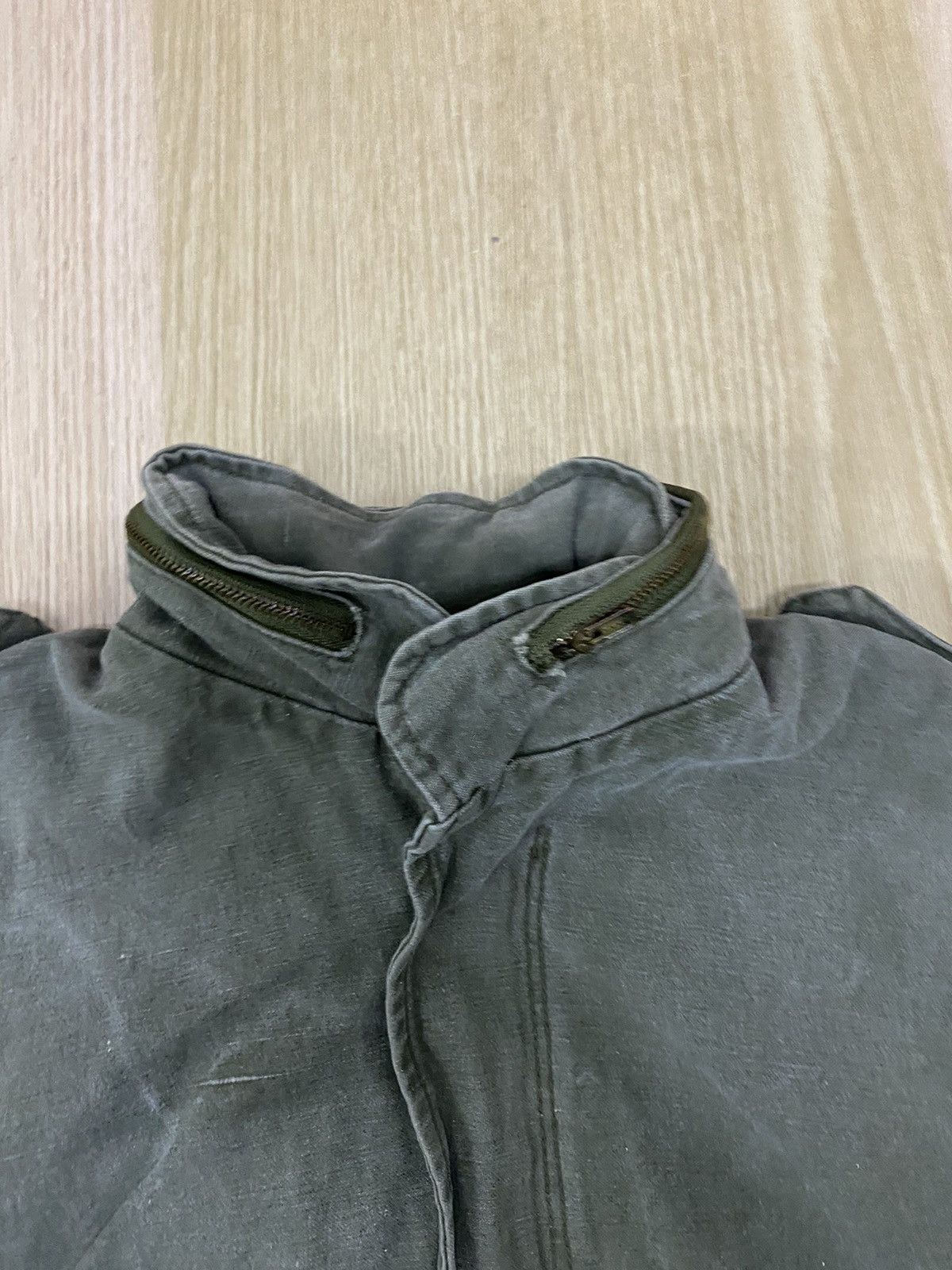 Japanese Brand Vintage 80” man field jacket with hood Size US L / EU 52-54 / 3 - 5 Thumbnail