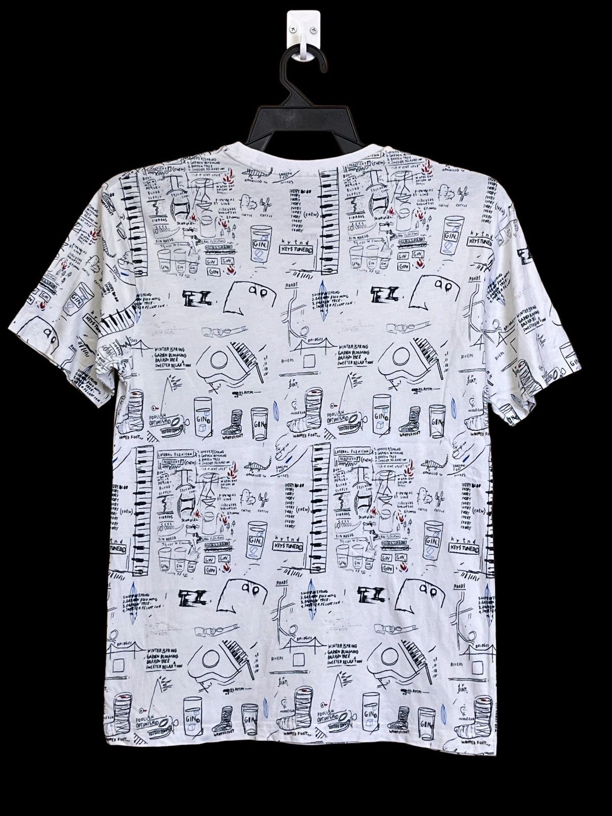 Jean-Michel Basquiat JEAN MICHEL BASQUIAT x UNIQLO 2014 FULL PRINT TEE SHIRT Size US S / EU 44-46 / 1 - 2 Thumbnail
