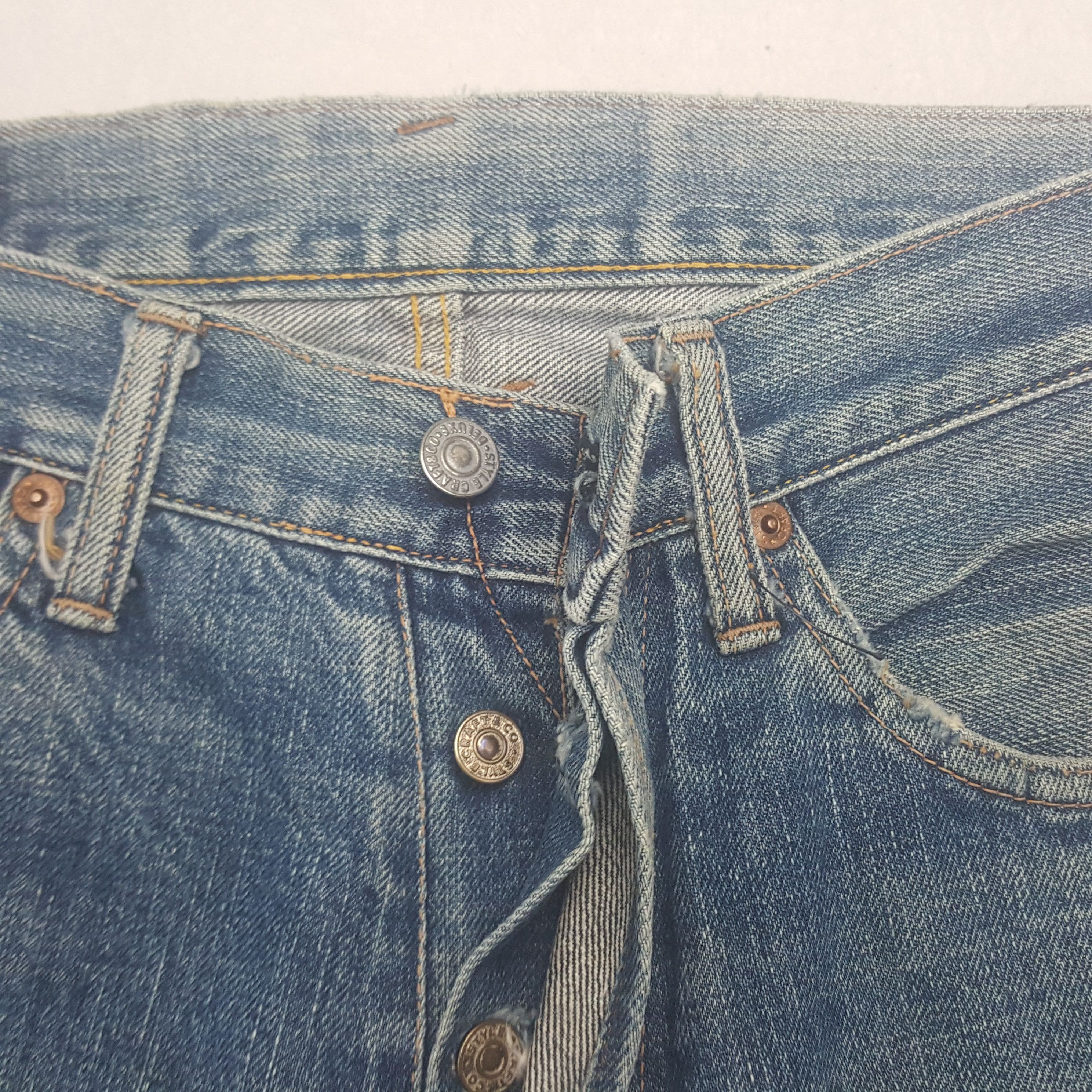 Evisu Vintage Evisu Japanese Daicock Custom Denim Jeans C297N6 Size US 27 - 8 Thumbnail
