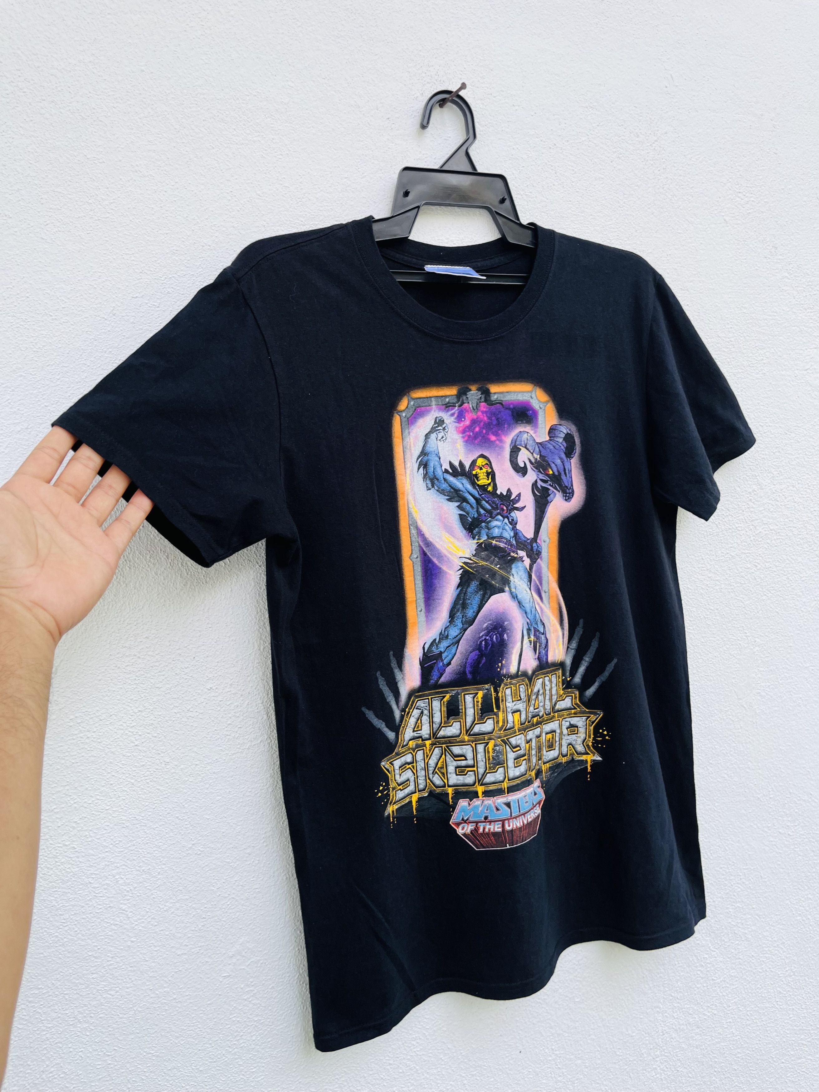 Vintage Vintage all Hail Skeletor Masters Of The Universe Shirt Size US M / EU 48-50 / 2 - 5 Thumbnail