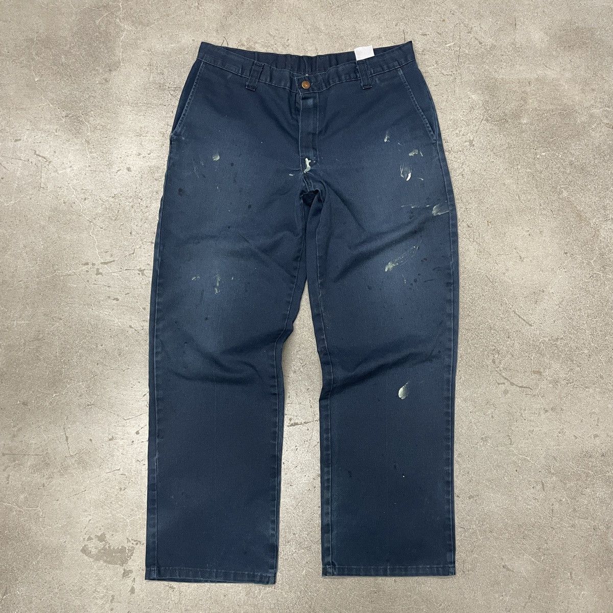 【vintage】BEN DAVIS / WIDE DENIM PAINTER Ben Davis Embroidered Painter Pants Black Denim Size L