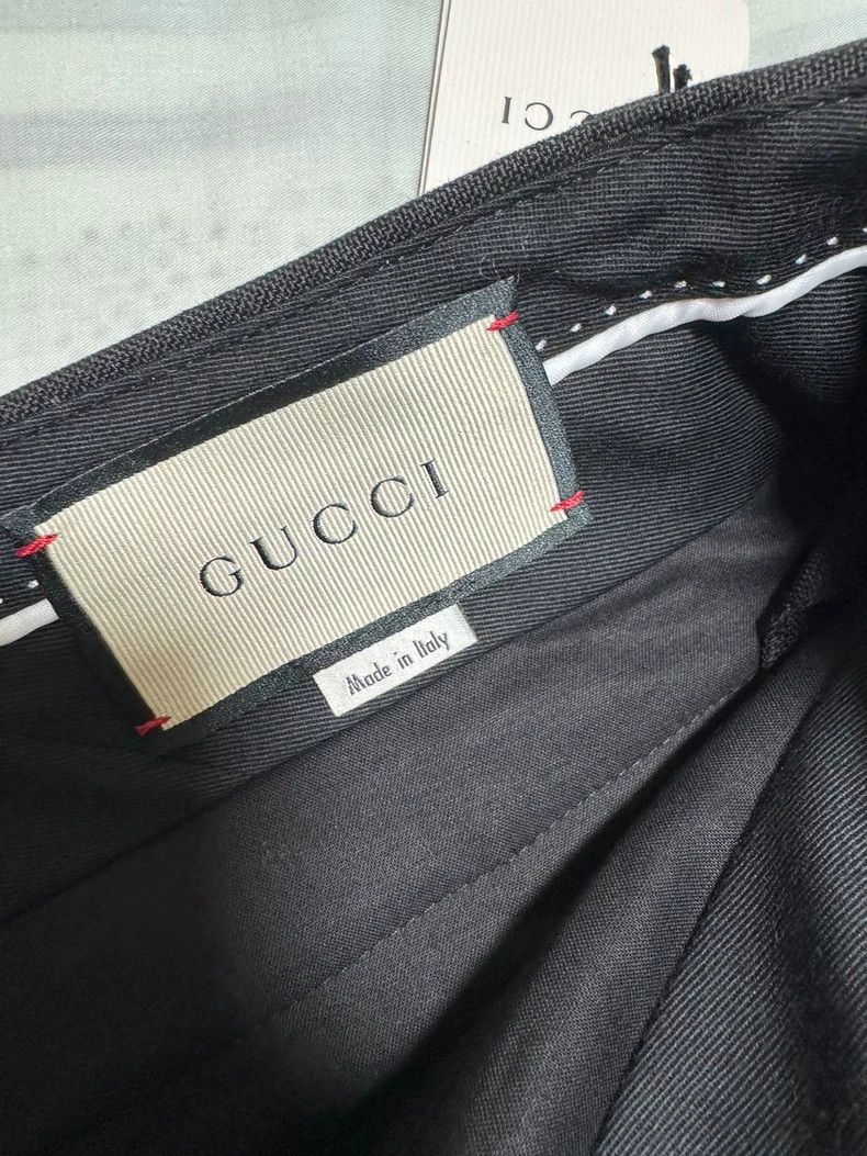 Gucci GucciBlack wool pants 2503-Nextarrow Size US 30 / EU 46 - 3 Thumbnail