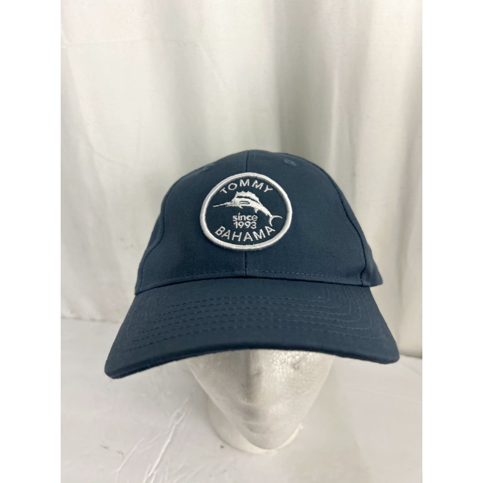 Tommy Bahama Tommy Bahama Baseball Cap Blue Adjustable Strap Back Logo Dad Mens Cap Size ONE SIZE - 4 Thumbnail