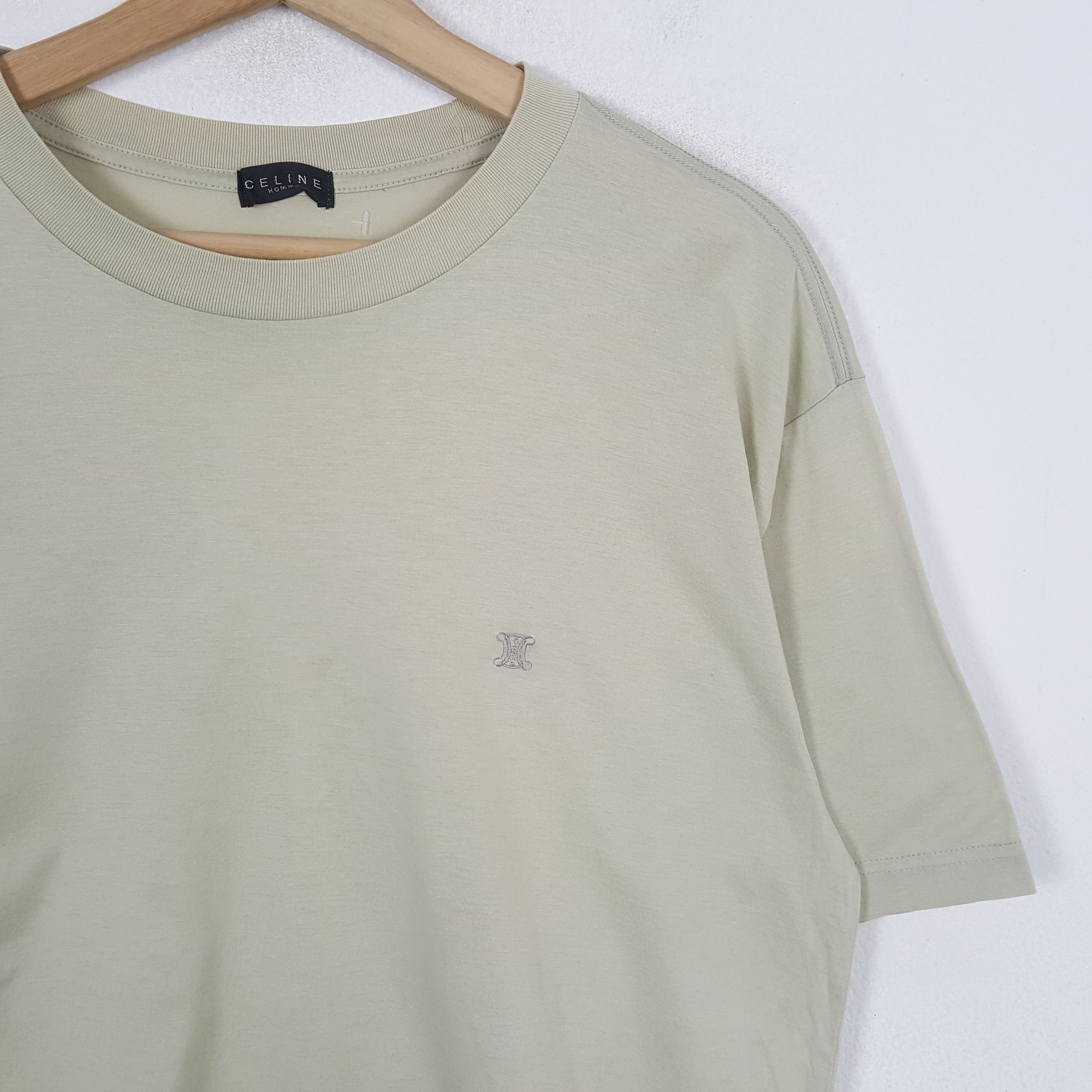 Celine × Vintage Vintage Celine Italian Fashion Brand T-Shirt Size US M / EU 48-50 / 2 - 2 Thumbnail