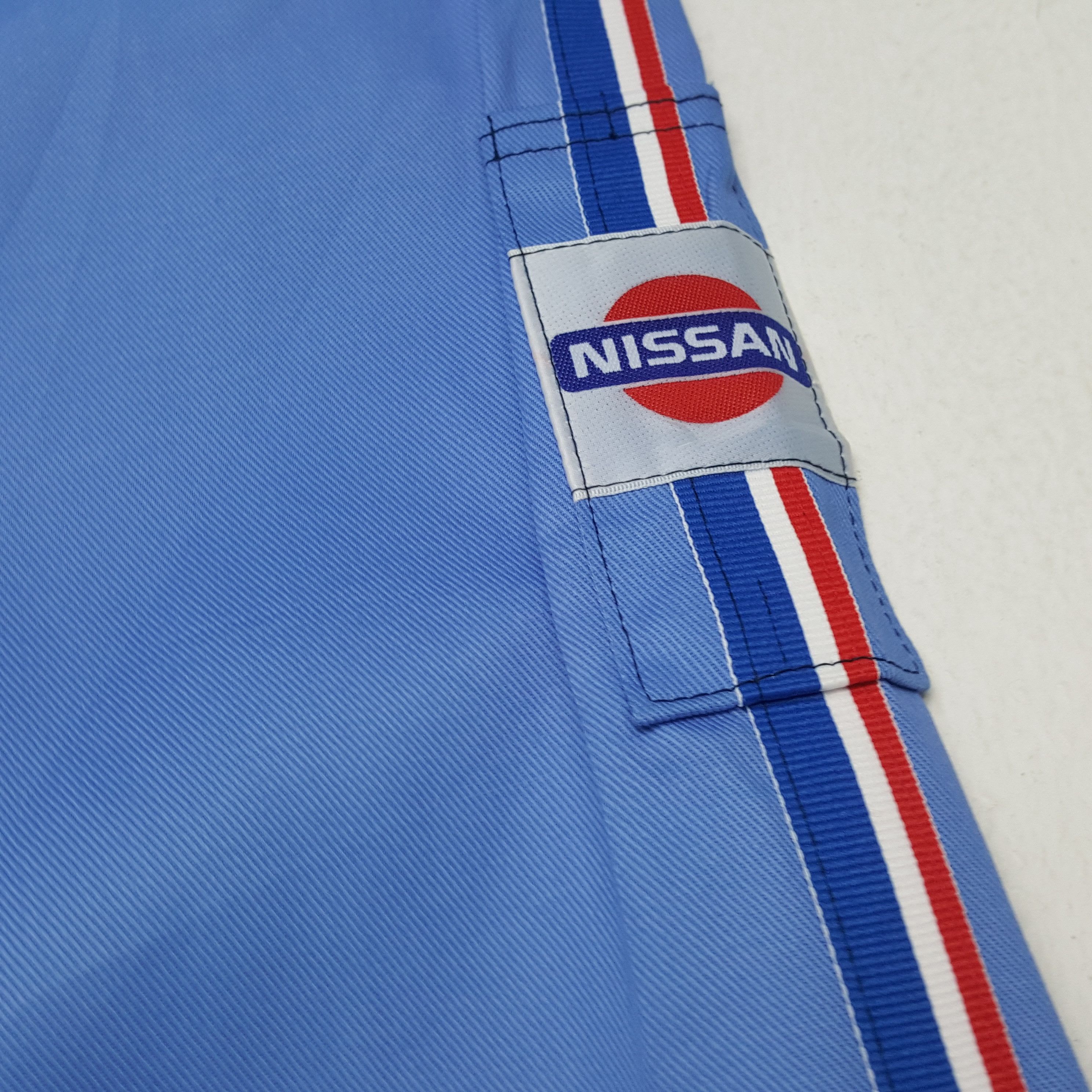 Japanese Brand × Vintage Vintage NISSAN Japanese Racing Team Coverall Jacket Size US L / EU 52-54 / 3 - 11 Thumbnail