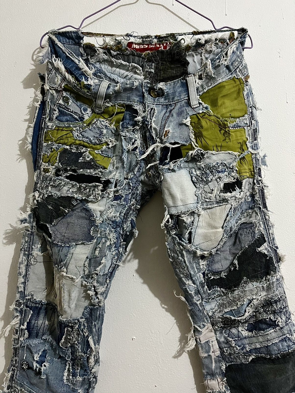 Vintage Vintage Miss Sixty Distressed Denim Jeans LGB Style Size US 29 - 2 Thumbnail