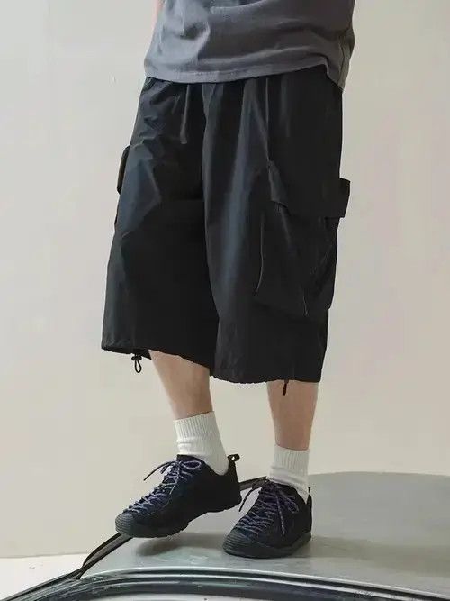 Other 21SS Tokyo Union Black Cargo Multi Pockets Pants Size US 30 / EU 46 - 1 Thumbnail