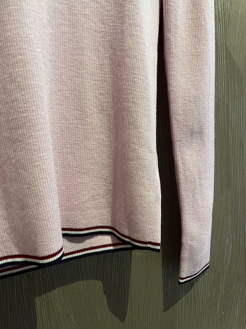 Thom Browne Thom Browne Pink wool knit sweater Size S / US 4 / IT 40 - 6 Thumbnail