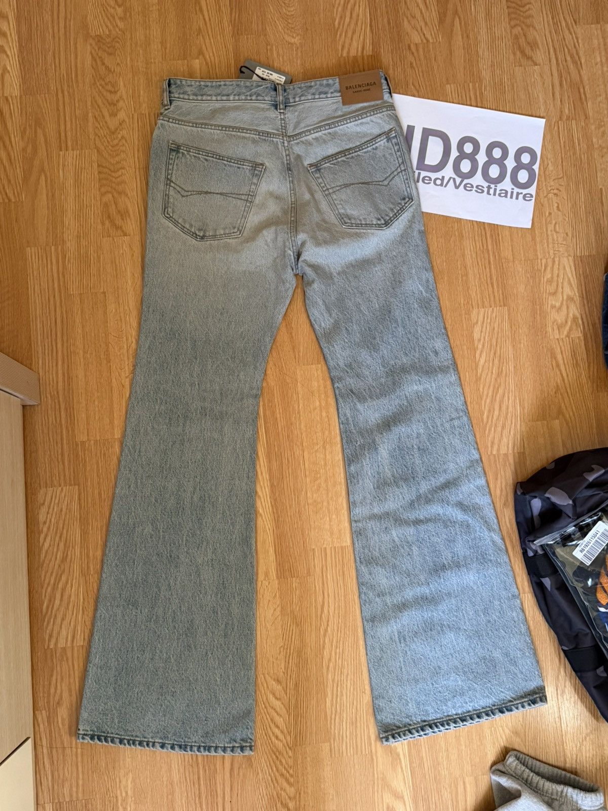 Balenciaga BALENCIAGA FLARED DENIM Size US 30 / EU 46 - 6 Thumbnail