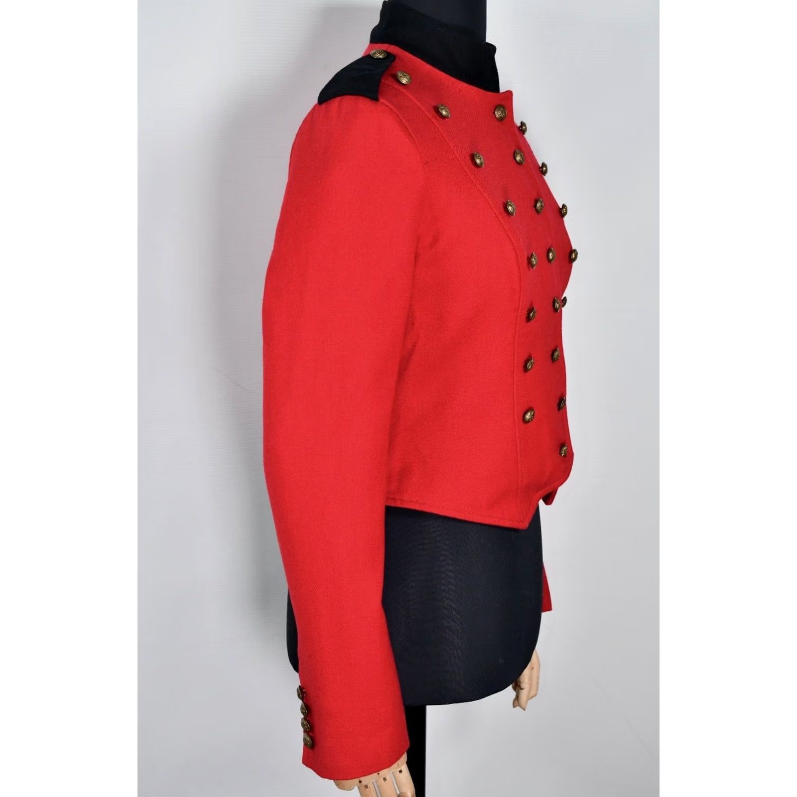 Ralph Lauren Ralph Lauren Rugby Jacket Women Red Military Wool Blazer Size 4 Navy? Size S / US 4 / IT 40 - 5 Thumbnail