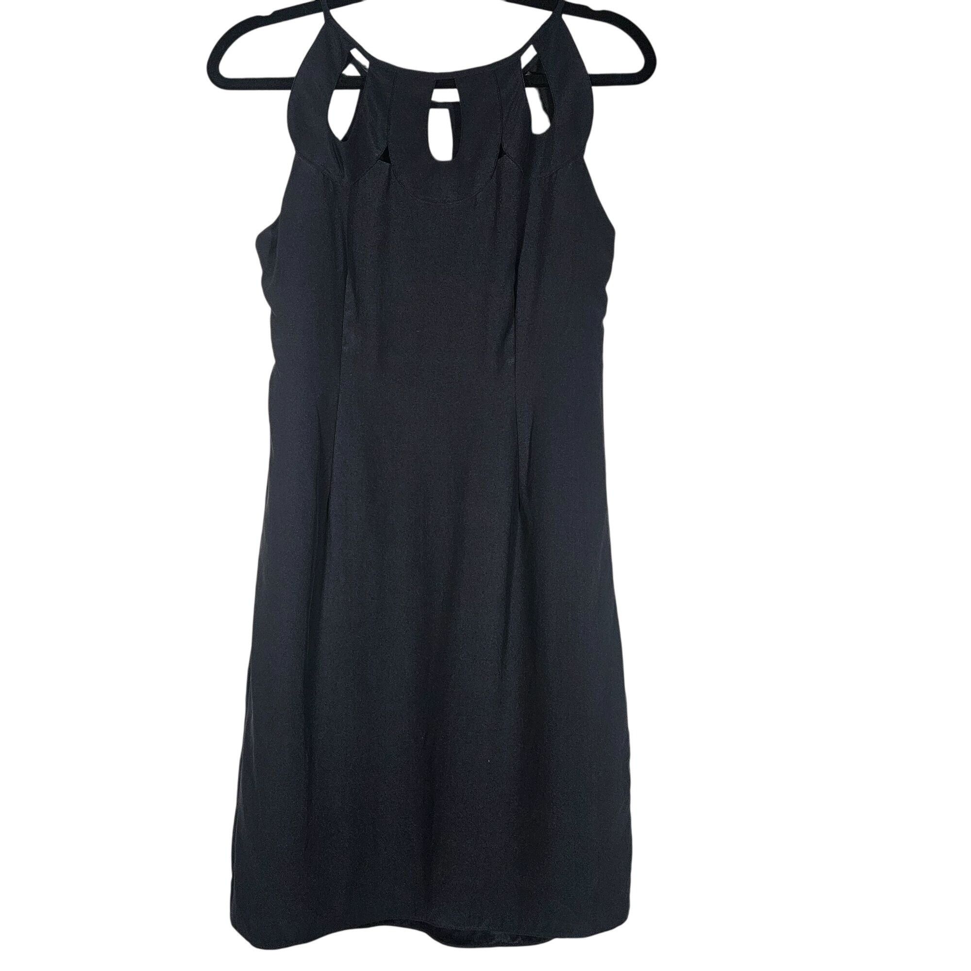 Loeffler Randall Loeffler Randall Womens Mini Dress Black XS LBD Cutout Quiet Size XS / US 0-2 / IT 36-38 - 3 Thumbnail