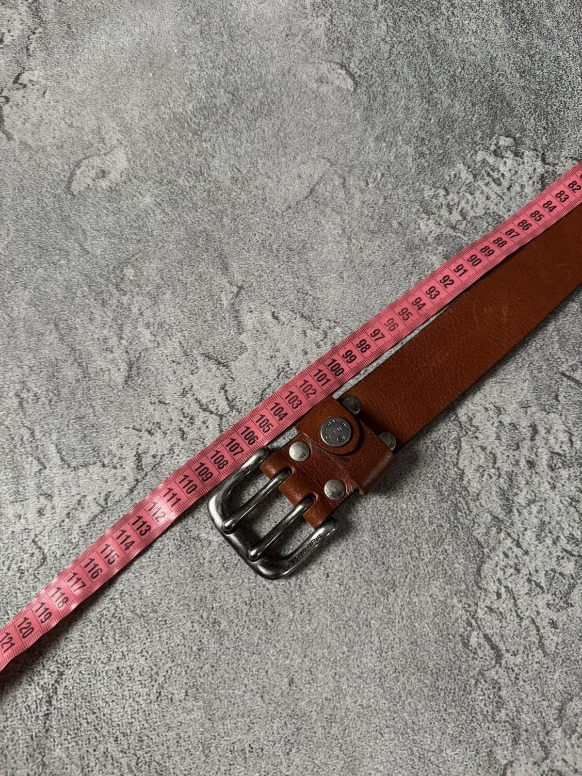 G-Star G star raw brown leather casual belt biker punk y2k Size ONE SIZE - 18 Thumbnail
