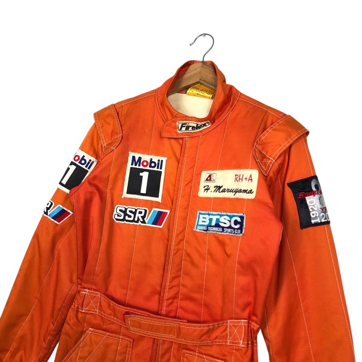 Vintage 📌Vintage Coverall Racing Wear Style Full Patches Nomex Size US 30 / EU 46 - 10 Thumbnail