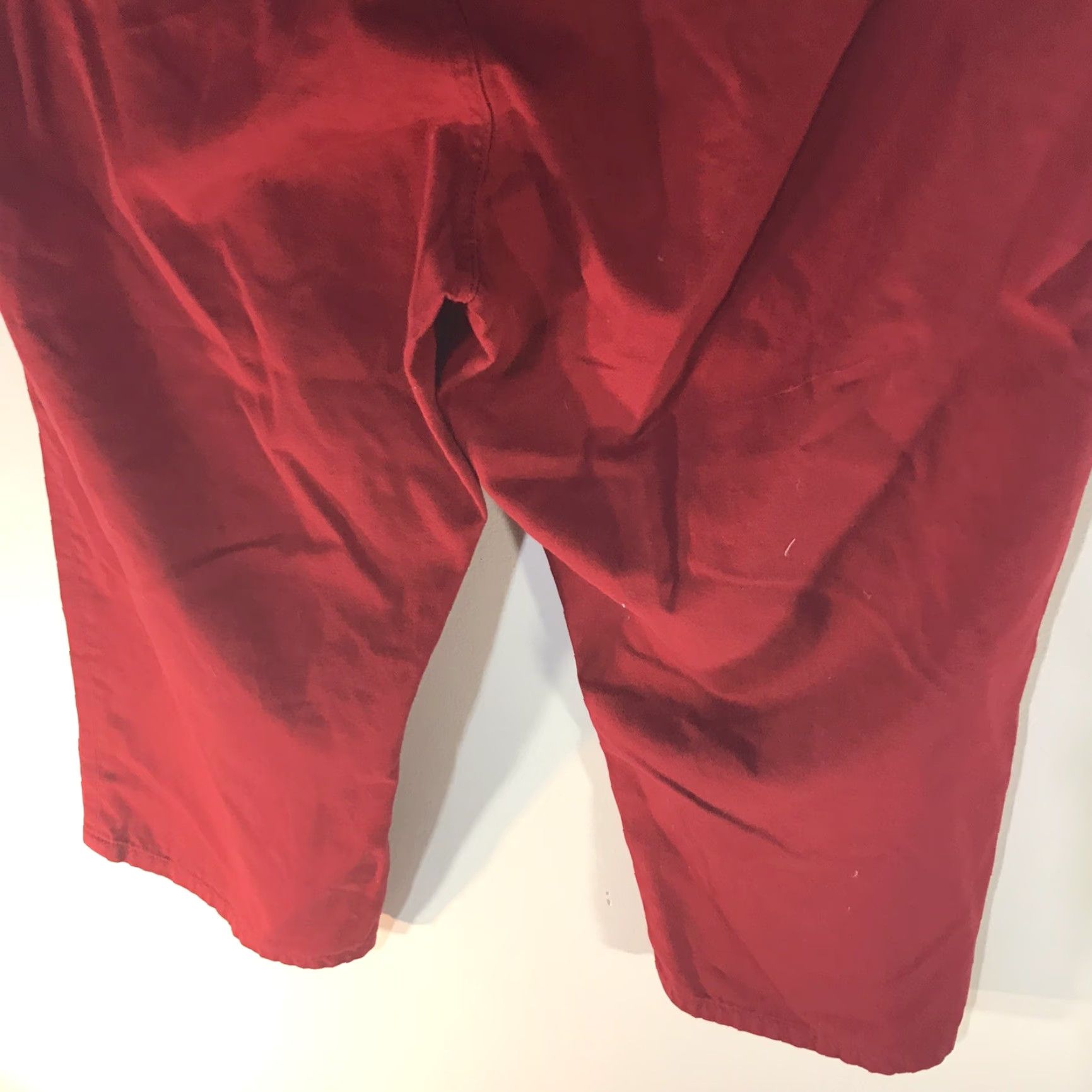 Ralph Lauren VINTAGE Ralph Lauren Lauren Jeans Co Cropped Jeans Womens Plus Size 18W Red 90s Logo Casual Size 40" / US 18 - 5 Thumbnail
