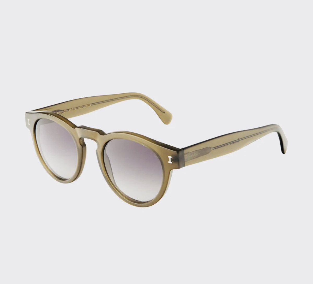 Illesteva ILLESTEVA Leonard Sunglasses - Olive/Grey Gradient Size ONE SIZE - 2 Thumbnail