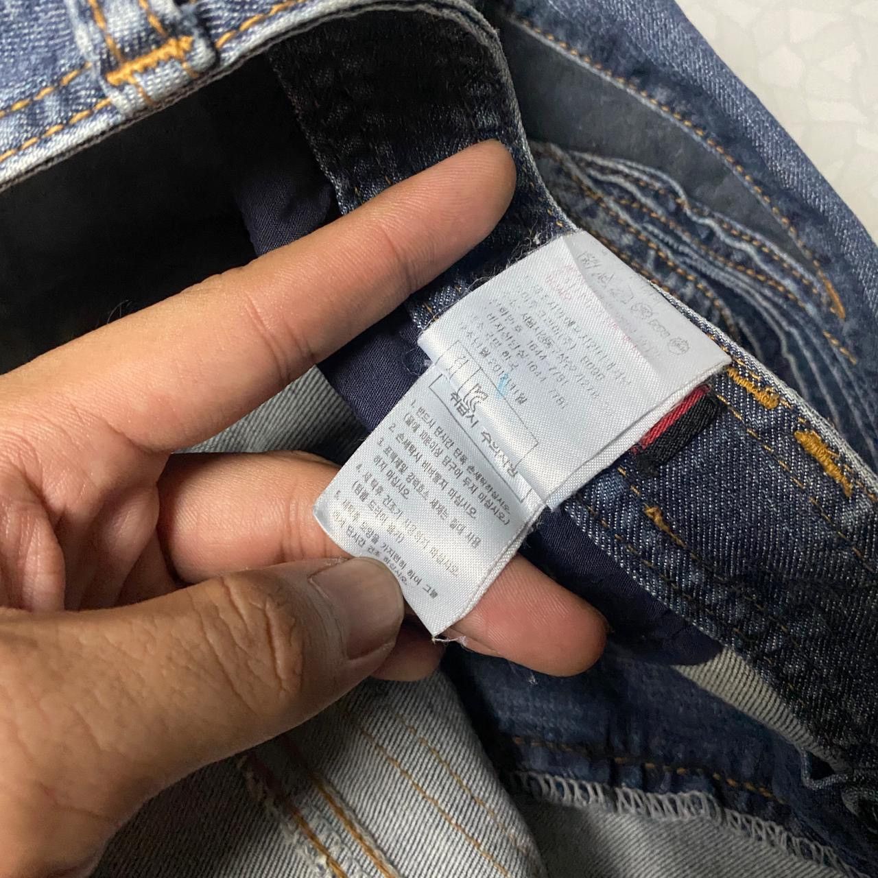 If Six Was Nine K2 Japanese Flared Embroided Straight Cut Jeans Size US 32 / EU 48 - 19 Thumbnail