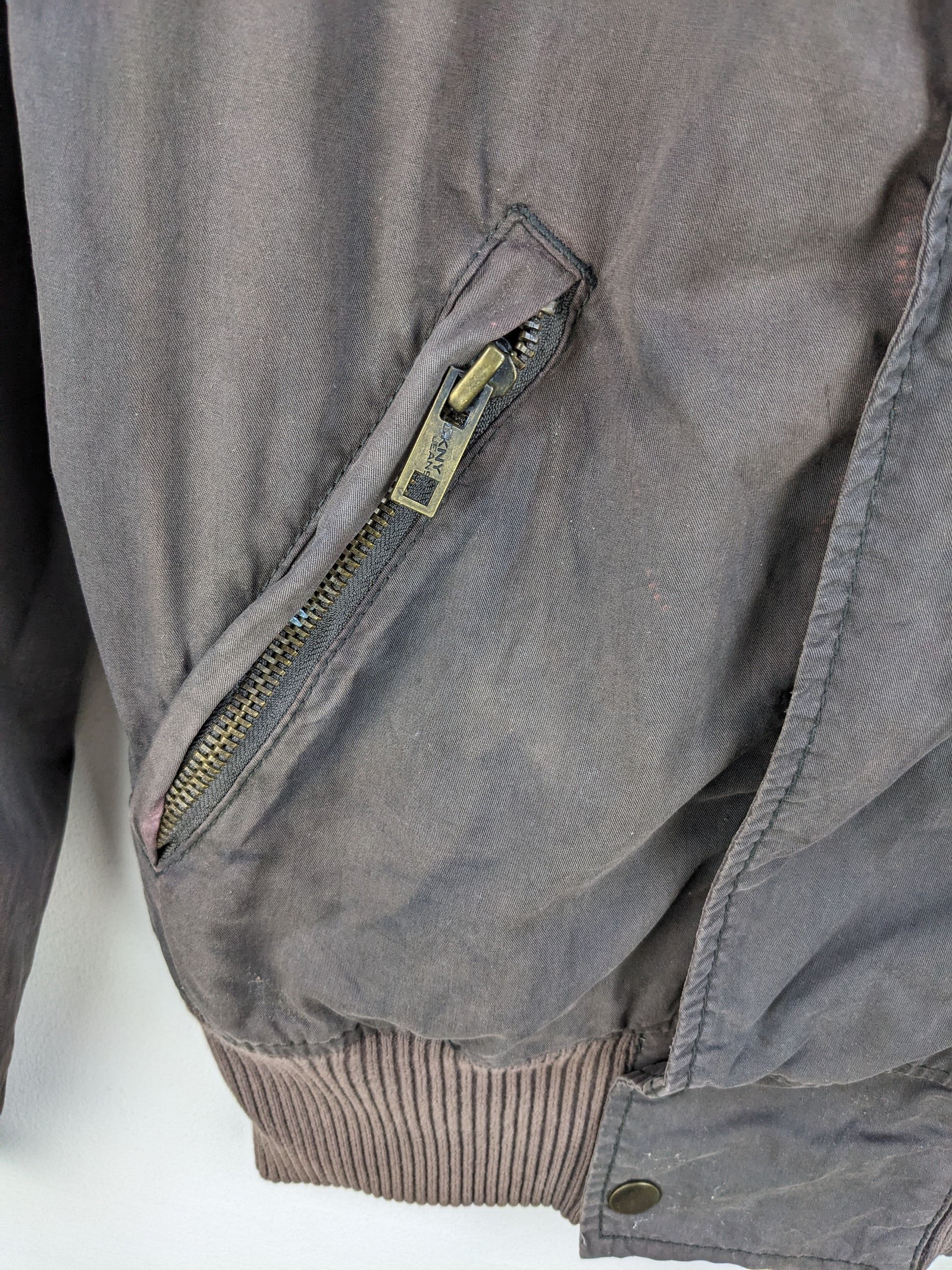 DKNY × Vintage Vintage DKNY Jacket Hoodie Military Style Size US M / EU 48-50 / 2 - 9 Thumbnail