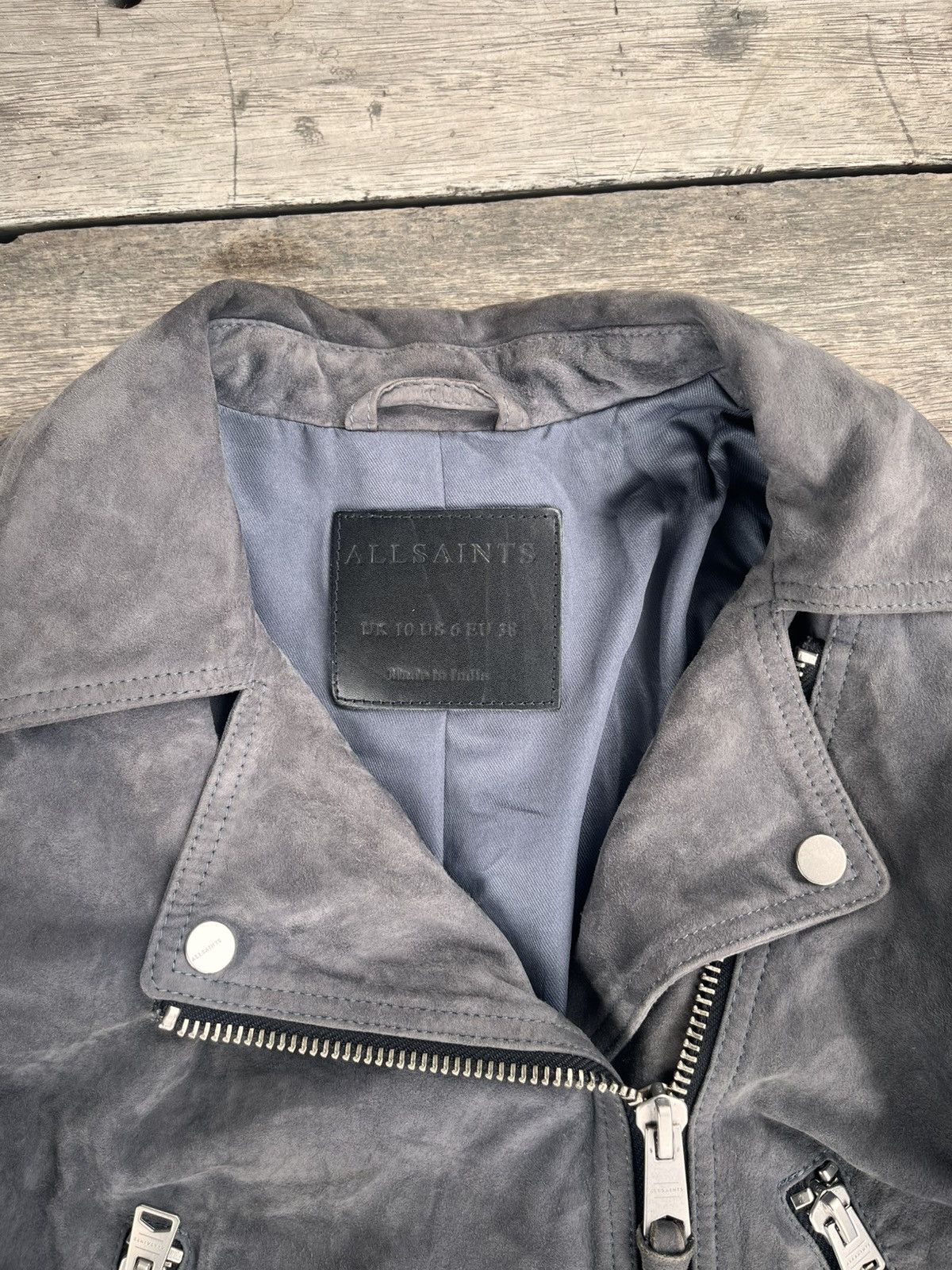 Allsaints Allsaints Leather Jacket Size M / US 6-8 / IT 42-44 - 2 Thumbnail
