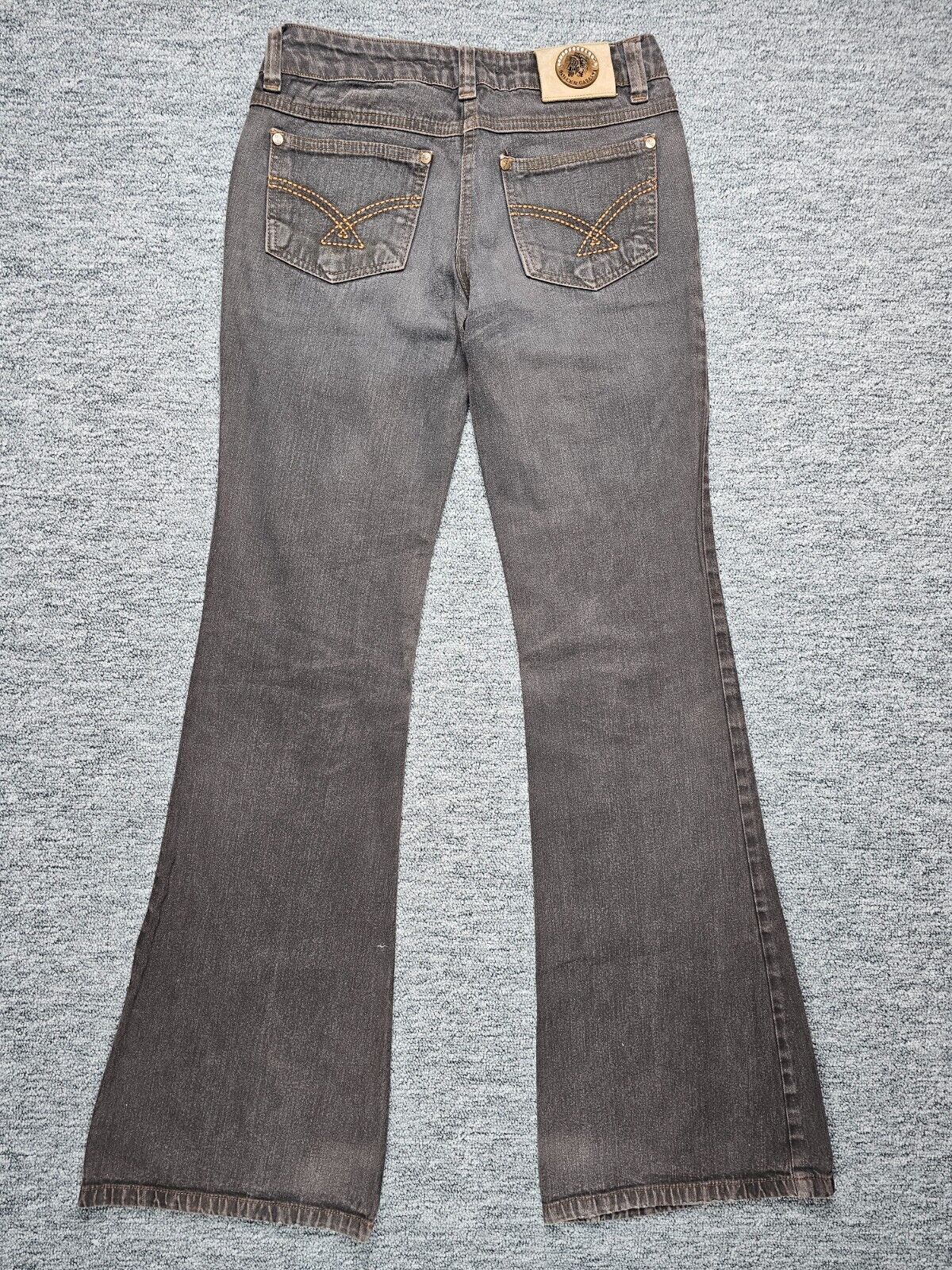 Dolce & Gabbana Vintage Y2K Dolce&Gabbana Gemstone Bell Bottom Jeans 28 Size 28" / US 6 / IT 42 - 2 Thumbnail