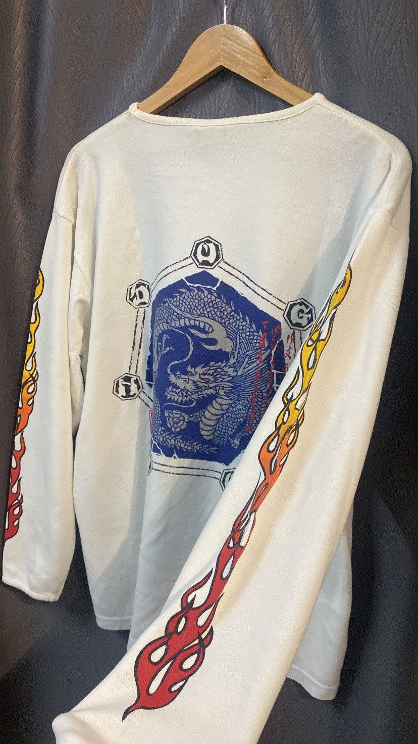 Dogtown × JNCO Dogtown Dragon Longsleeve FlameSpellout Size US L / EU 52-54 / 3 - 2 Thumbnail