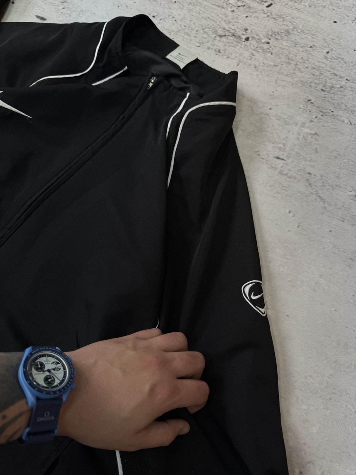 Nike × Vintage NIKE NYLON VINTAGE BASIC LOGO OVERSIZE BAGGY TRACK SUIT Size US XL / EU 56 / 4 - 6 Thumbnail