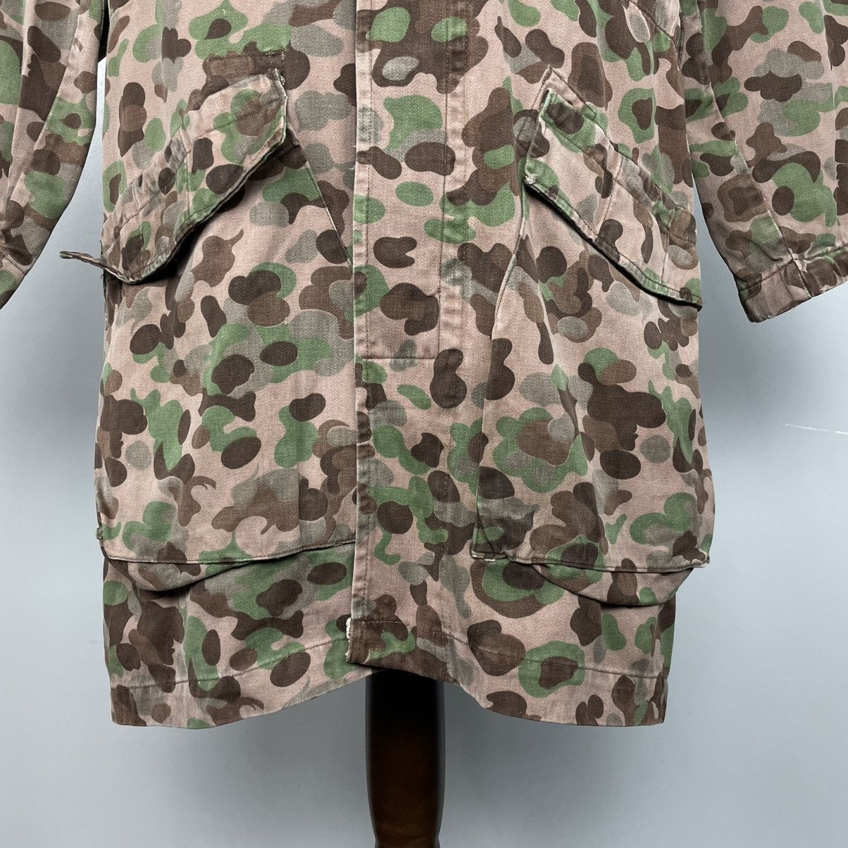 Vintage Vintage 60’s Austrian army Erbsenmuster Long Parka Size US M / EU 48-50 / 2 - 3 Thumbnail