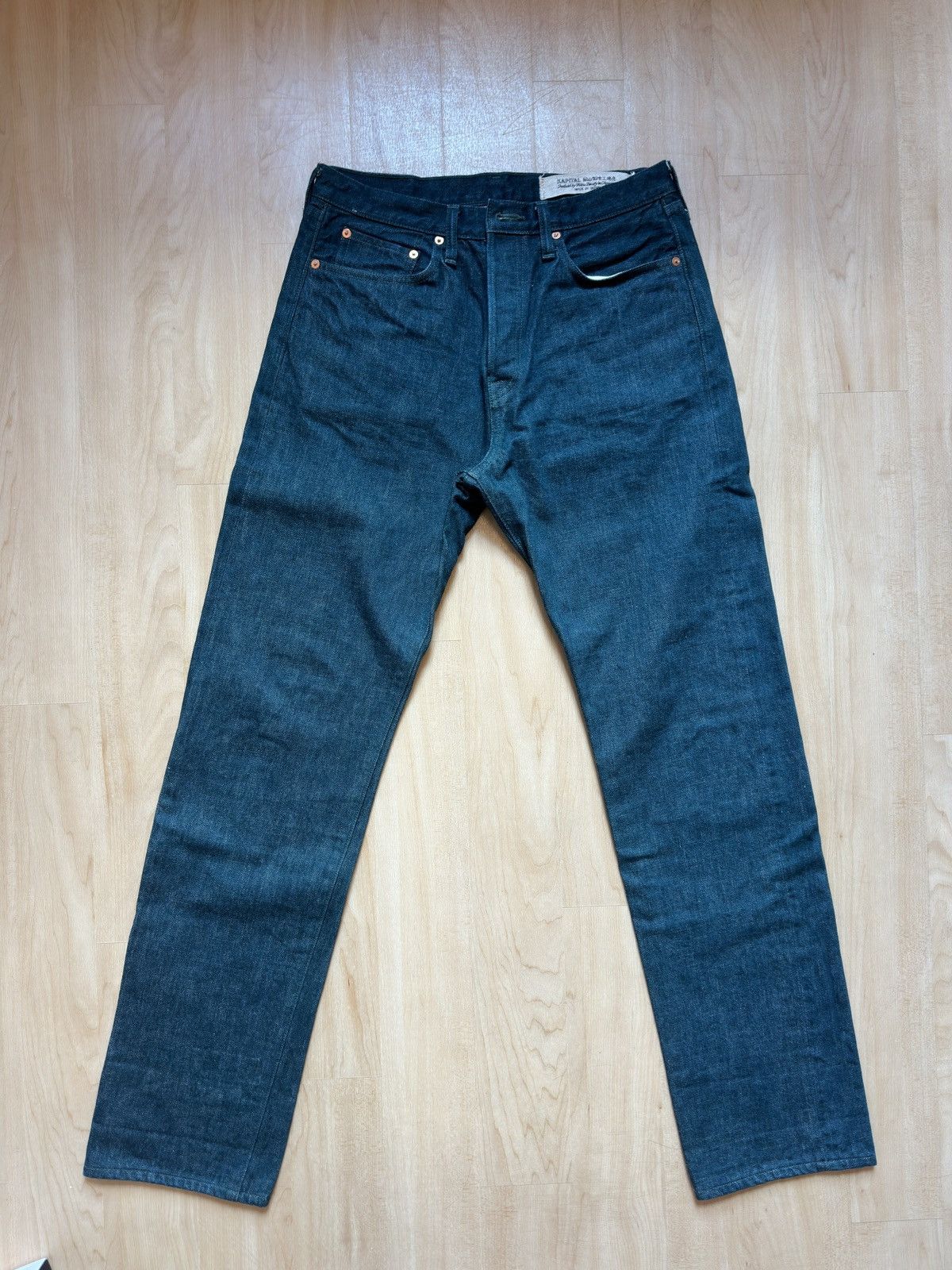 Kapital Plant Dye Monkey Cisco No 4 Jeans