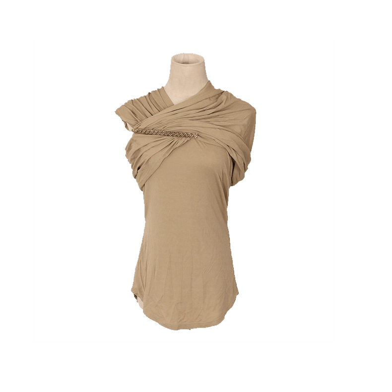 Givenchy Givenchy Chain Pattern Viscose Spandex T-Shirt Size S / US 4 / IT 40 - 1 Thumbnail