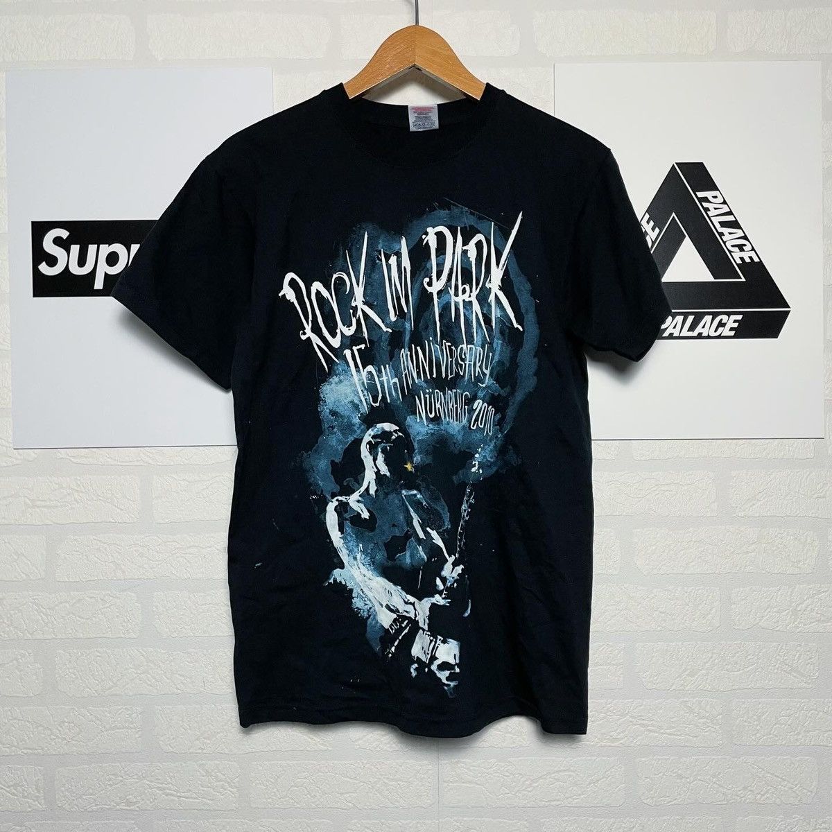 Band Tees × Vintage VINTAGE 2010 ROCK IM PARK T-SHIRT MUSE KISS RAMMSTEIN Size US S / EU 44-46 / 1 - 1 Thumbnail