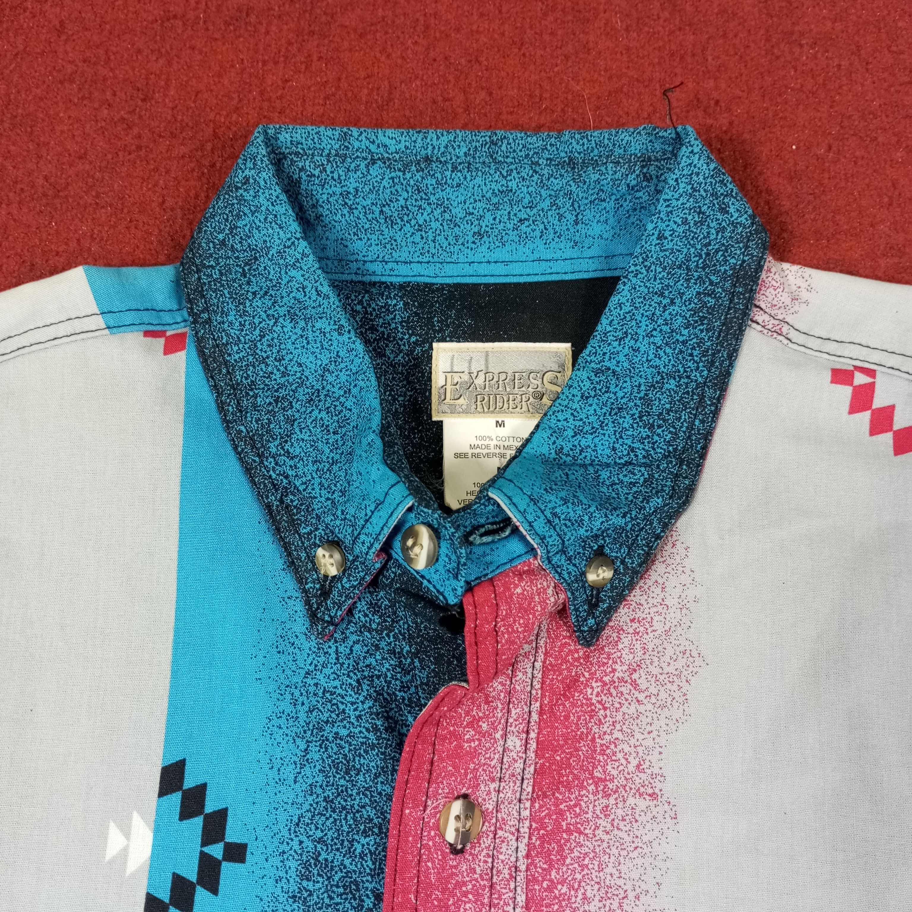 Express × Vintage Express Rider Rare Design Classic Style Shirt Size US M / EU 48-50 / 2 - 4 Thumbnail