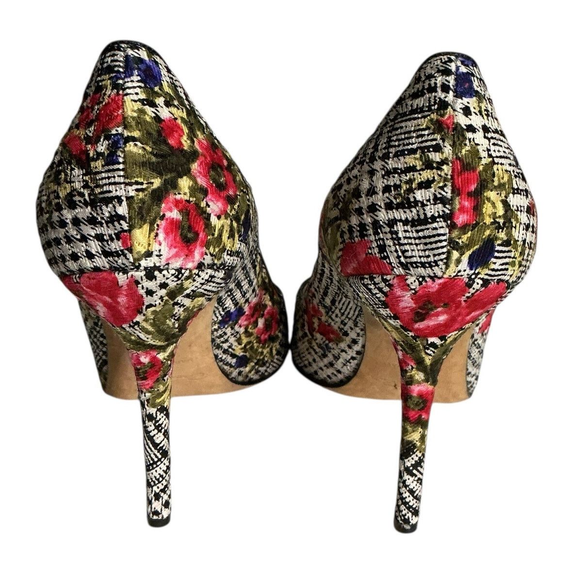 Oscar De La Renta Oscar de la Renta Floral Pointed Toe Pumps IT 40 Size US 10 / IT 40 - 8 Thumbnail