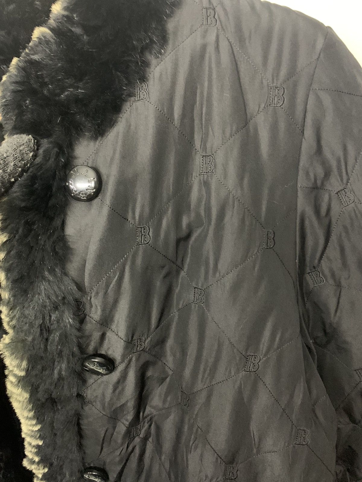 Balmain Vintage 90's Balmain Paris Riversible Faux Fur Jacket Size US L / EU 52-54 / 3 - 12 Thumbnail