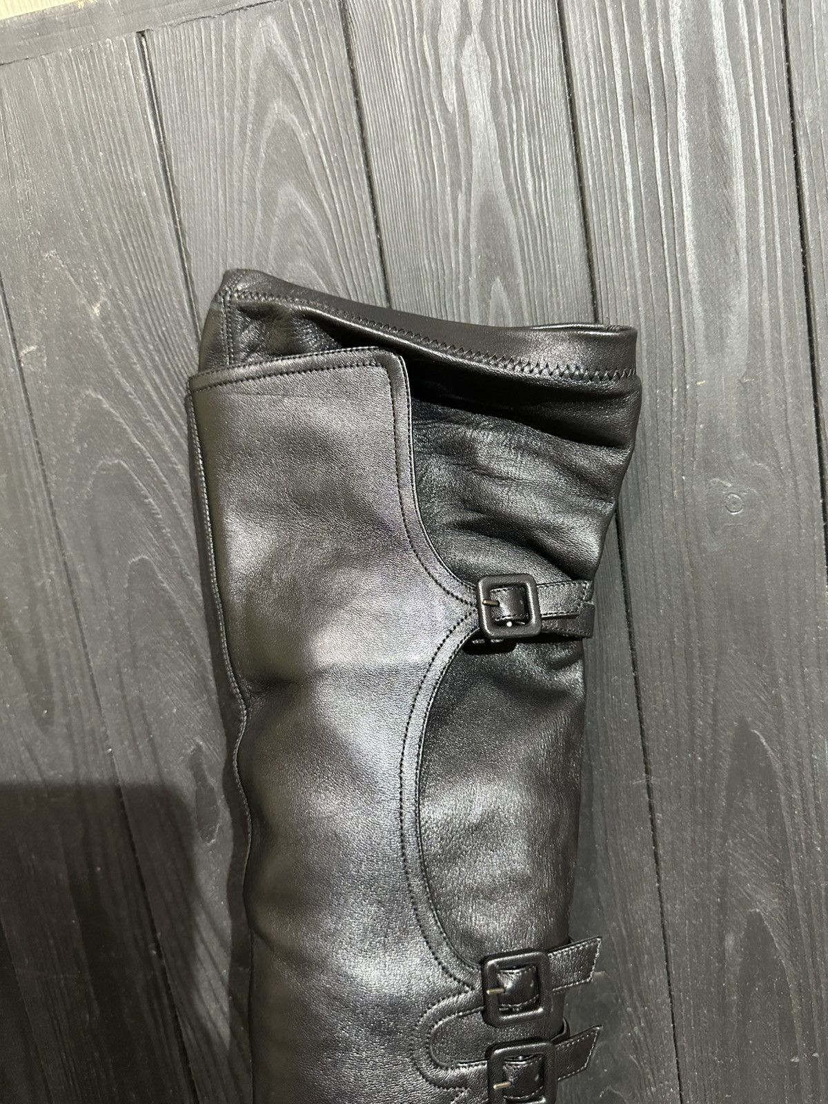 Le Silla LE SILLA STRETCH Nappa Leather Over Knee Platform Boots 35.5 Size US 5.5 / IT 35.5 - 16 Thumbnail